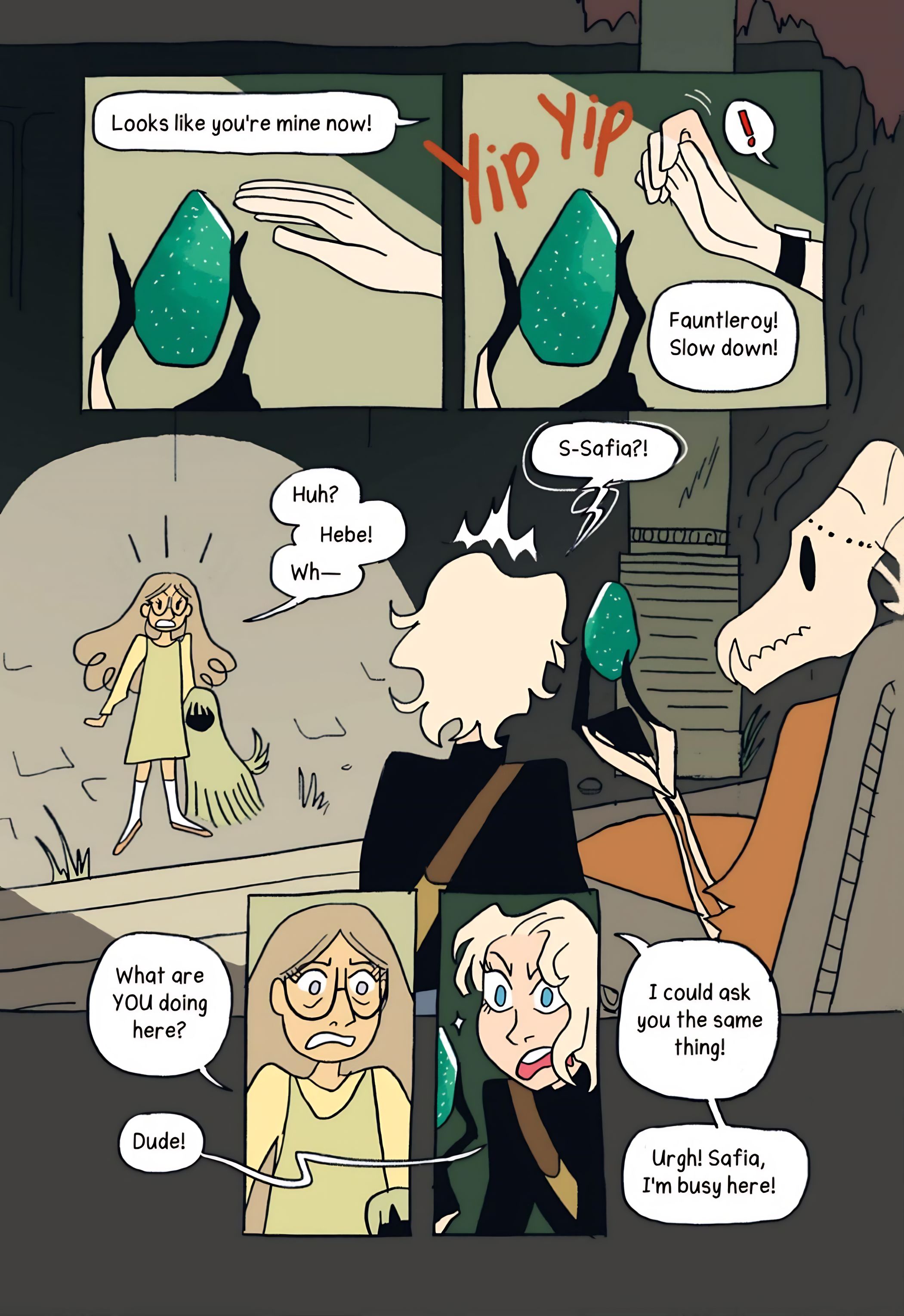 Read online My Aunt Is a Monster comic -  Issue # TPB (Part 3) - 92