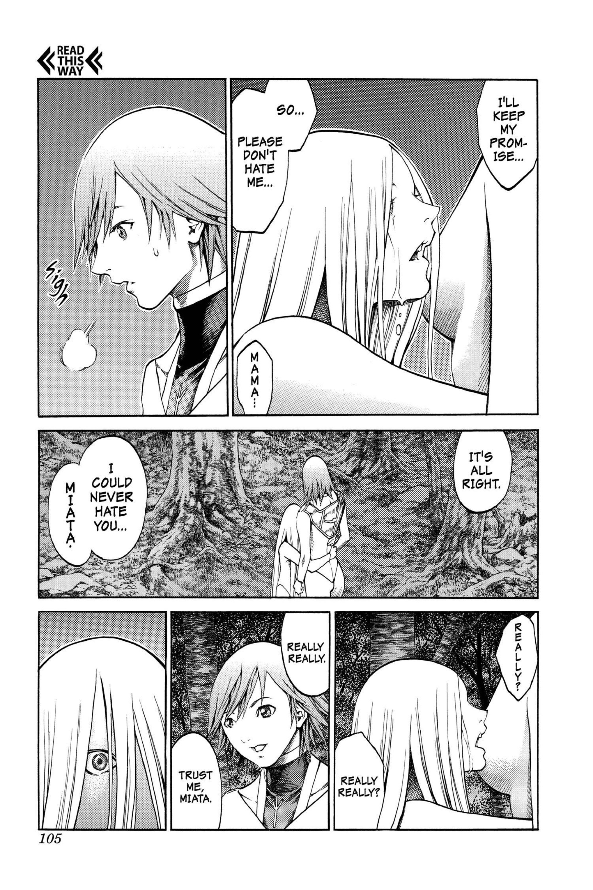 Read online Claymore comic -  Issue #13 - 99
