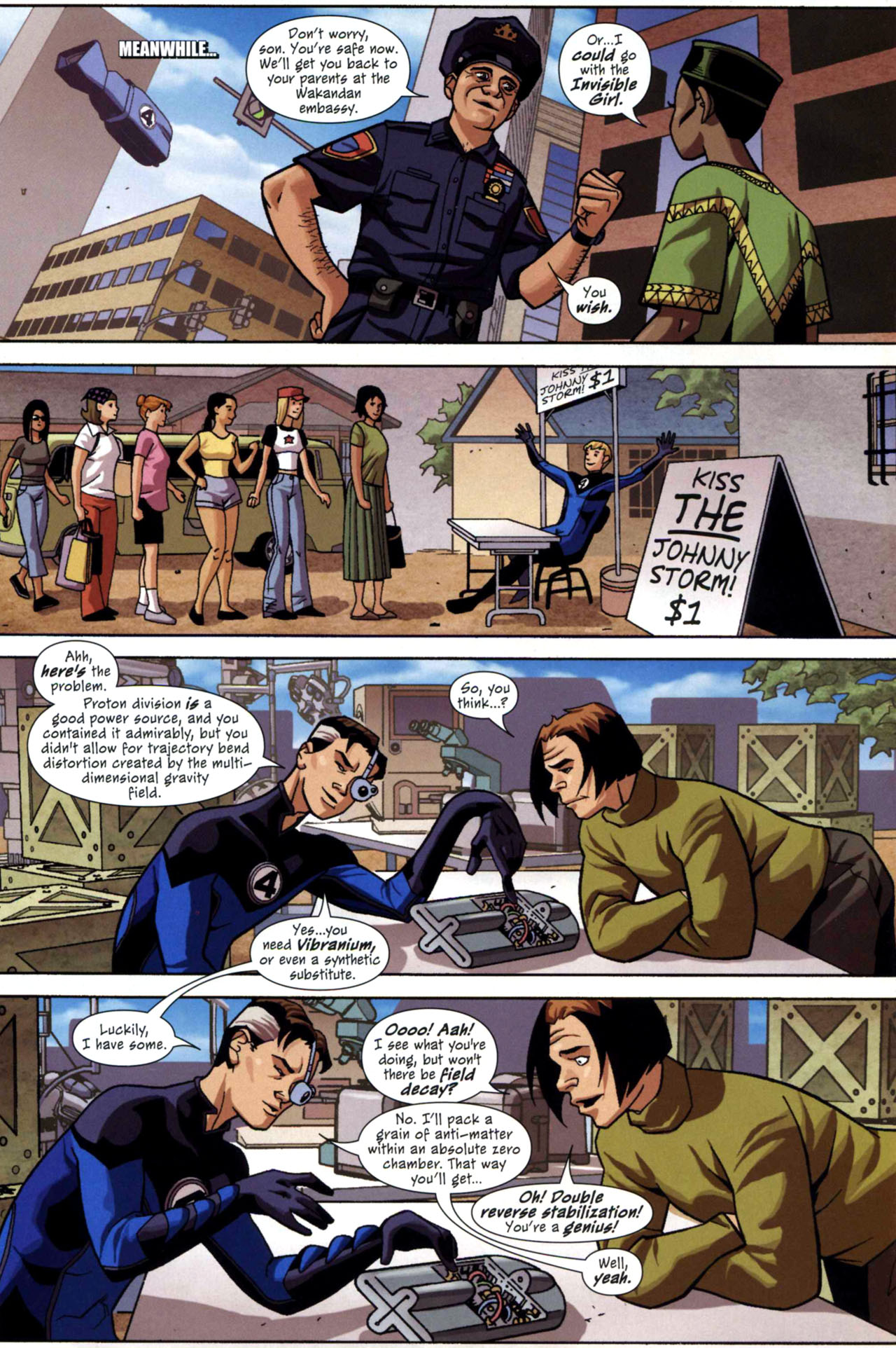 Read online Marvel Adventures Fantastic Four comic -  Issue #34 - 14