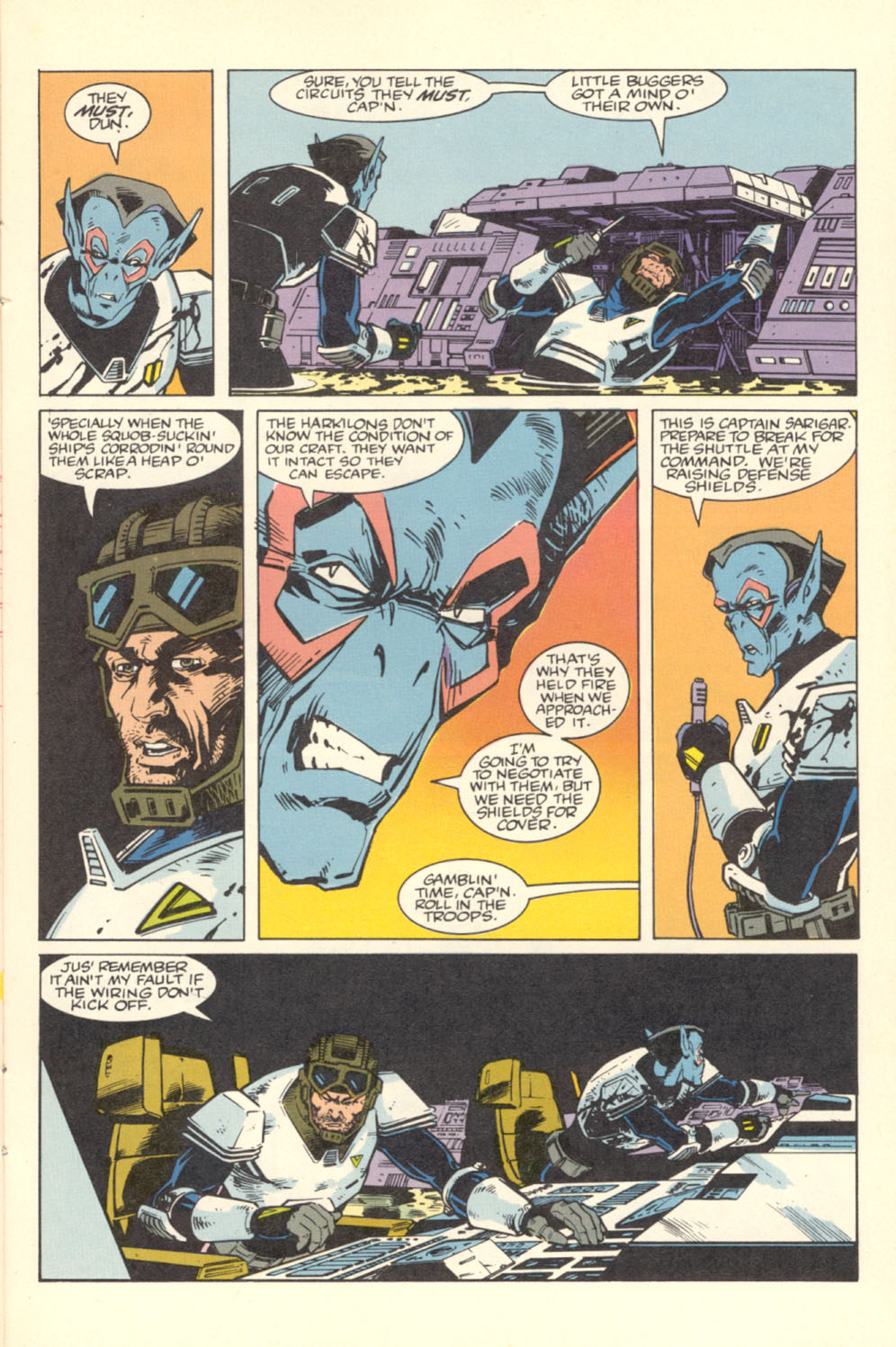 Read online Alien Legion comic -  Issue #9 - 27