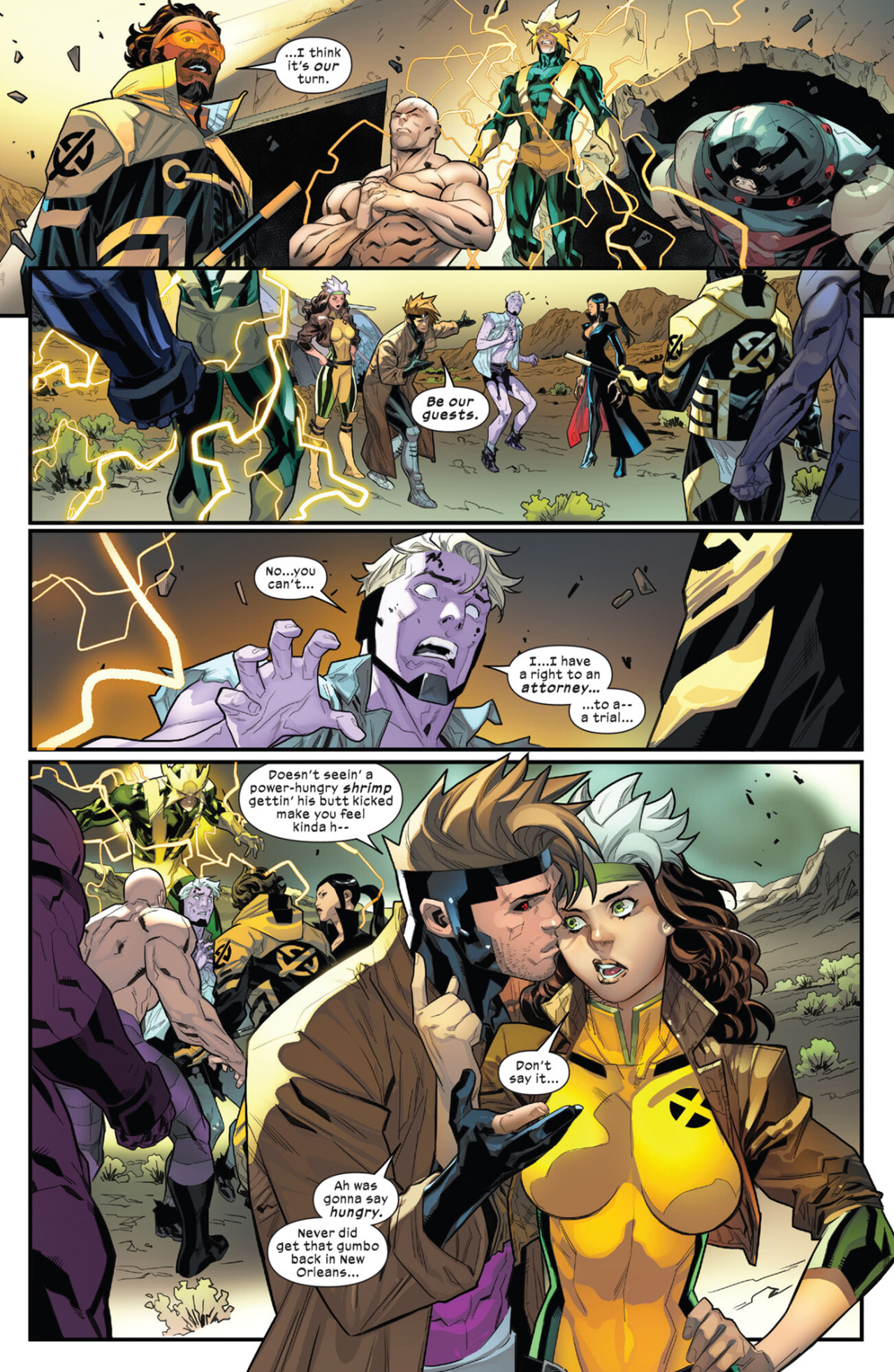 Read online Rogue & Gambit (2023) comic -  Issue #5 - 14