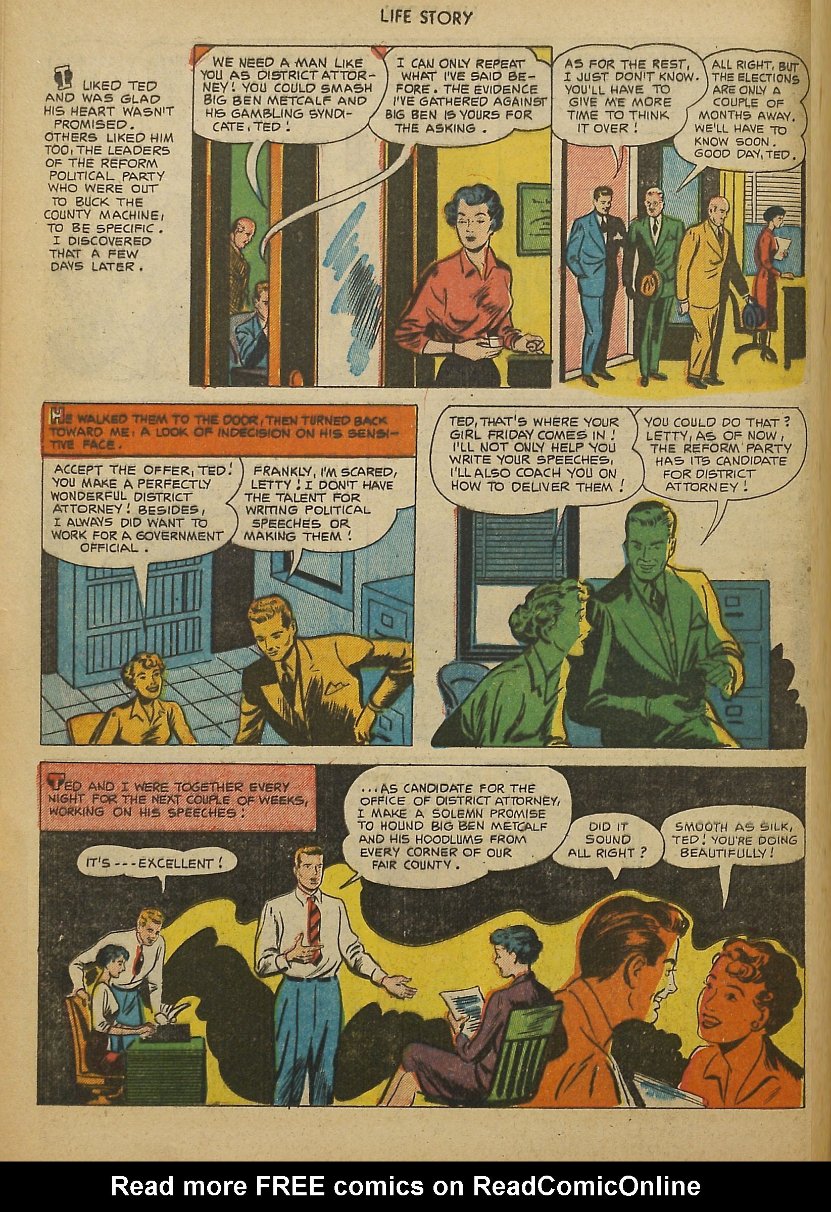 Read online Life Story comic -  Issue #43 - 16