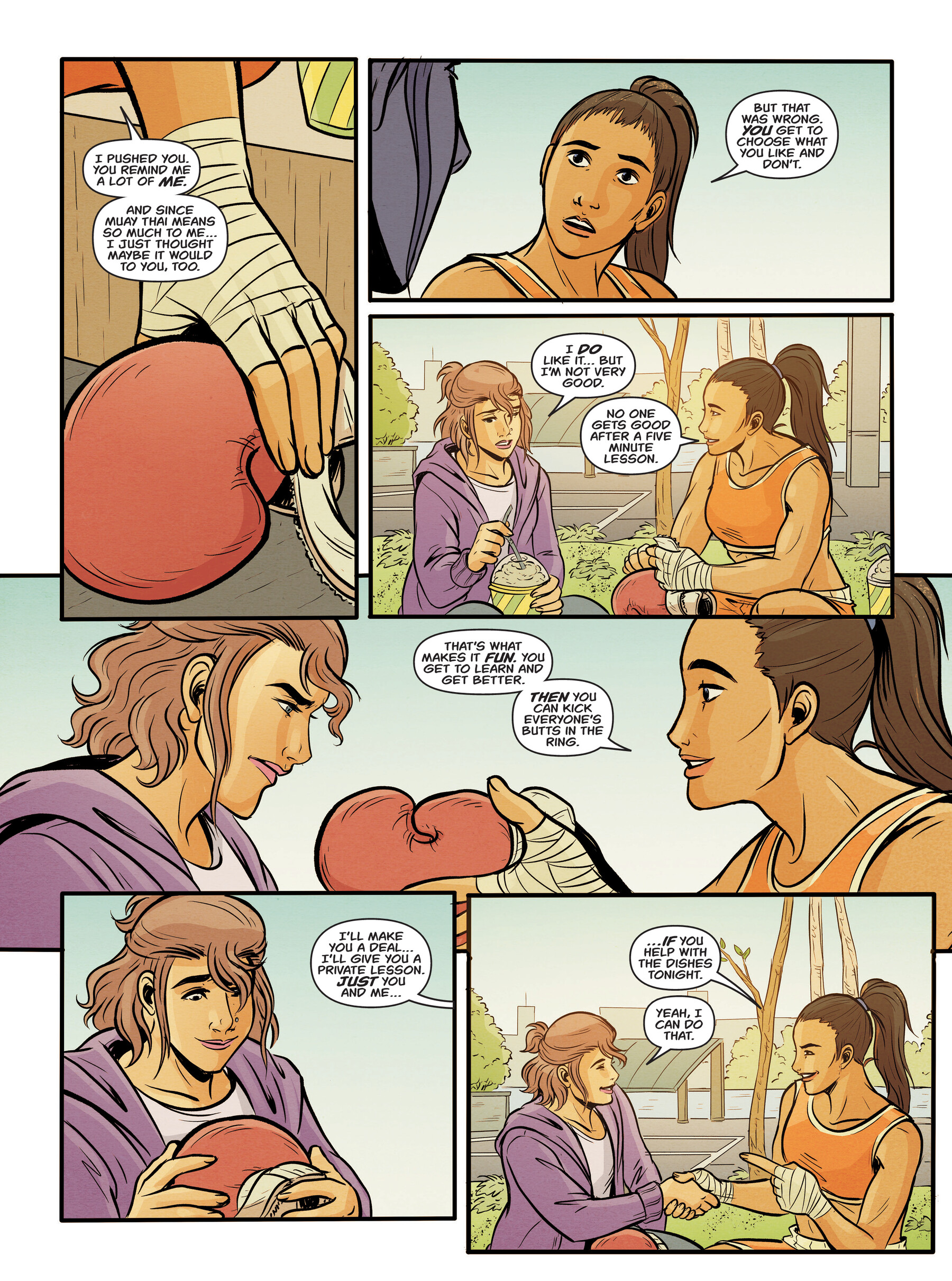 Read online Eight Limbs comic -  Issue # TPB - 63