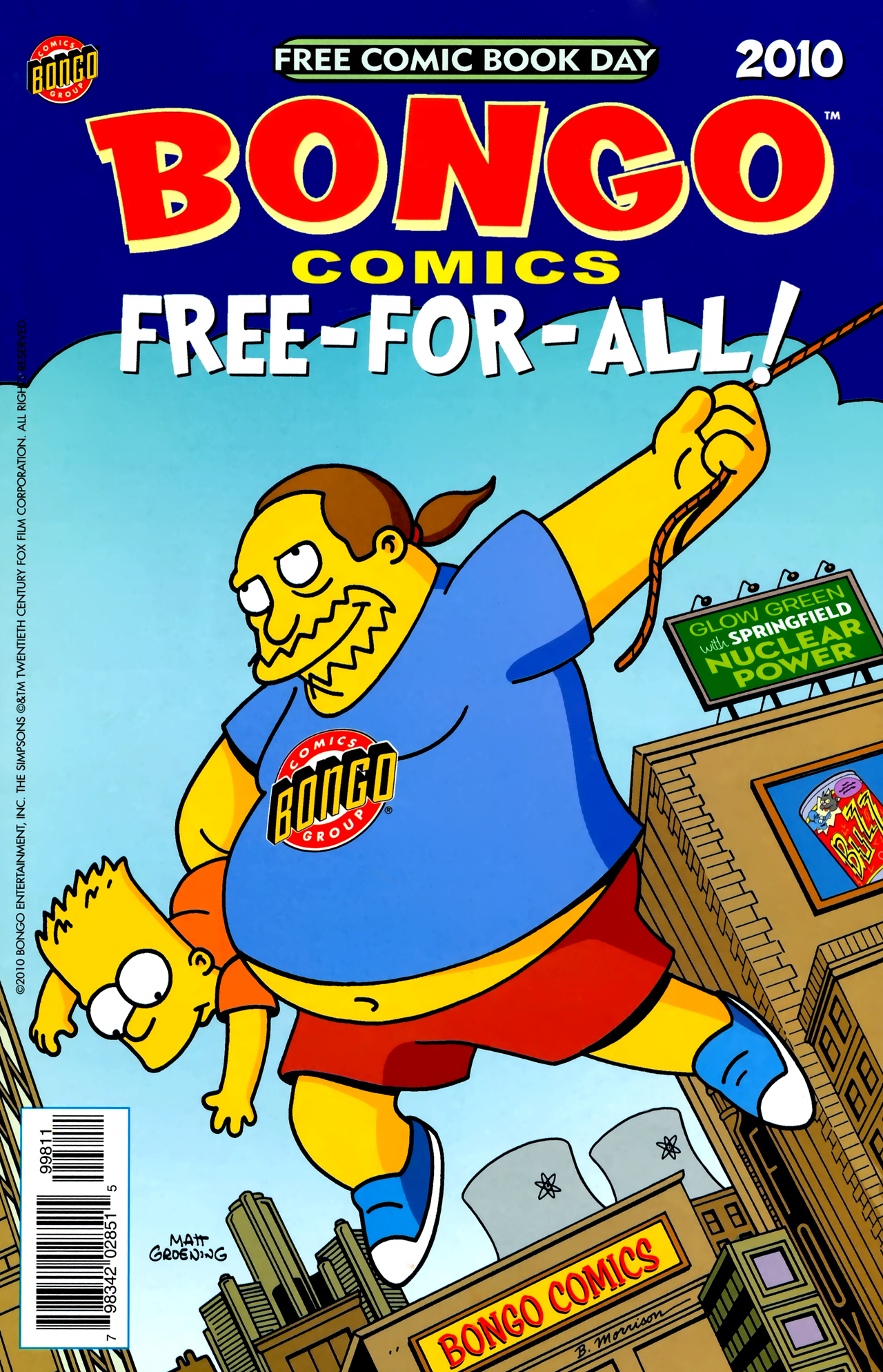 Read online Bongo Comics Free-For-All! comic -  Issue #2010 - 1