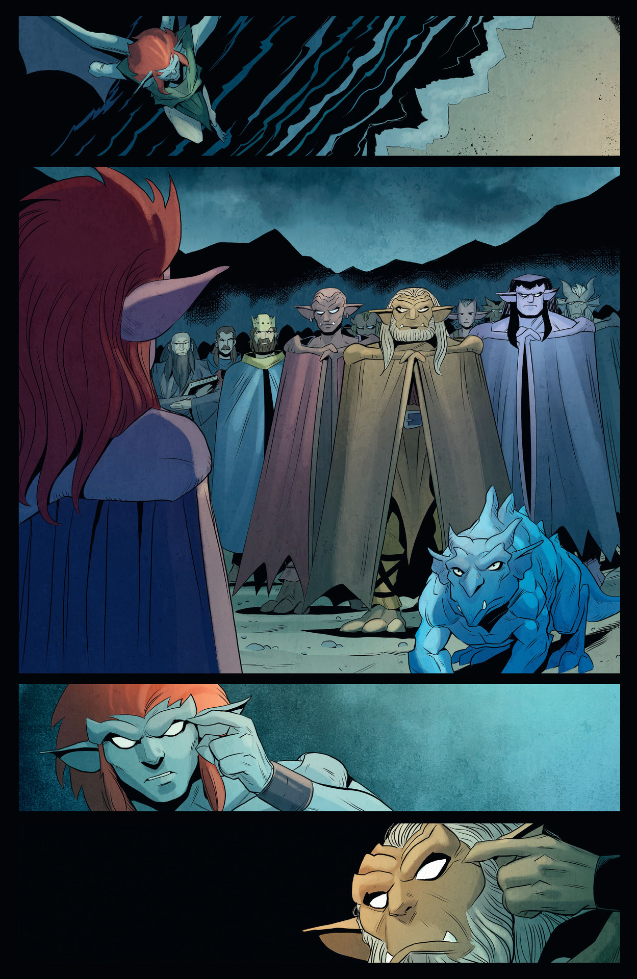 Read online Gargoyles: Dark Ages comic -  Issue #3 - 8