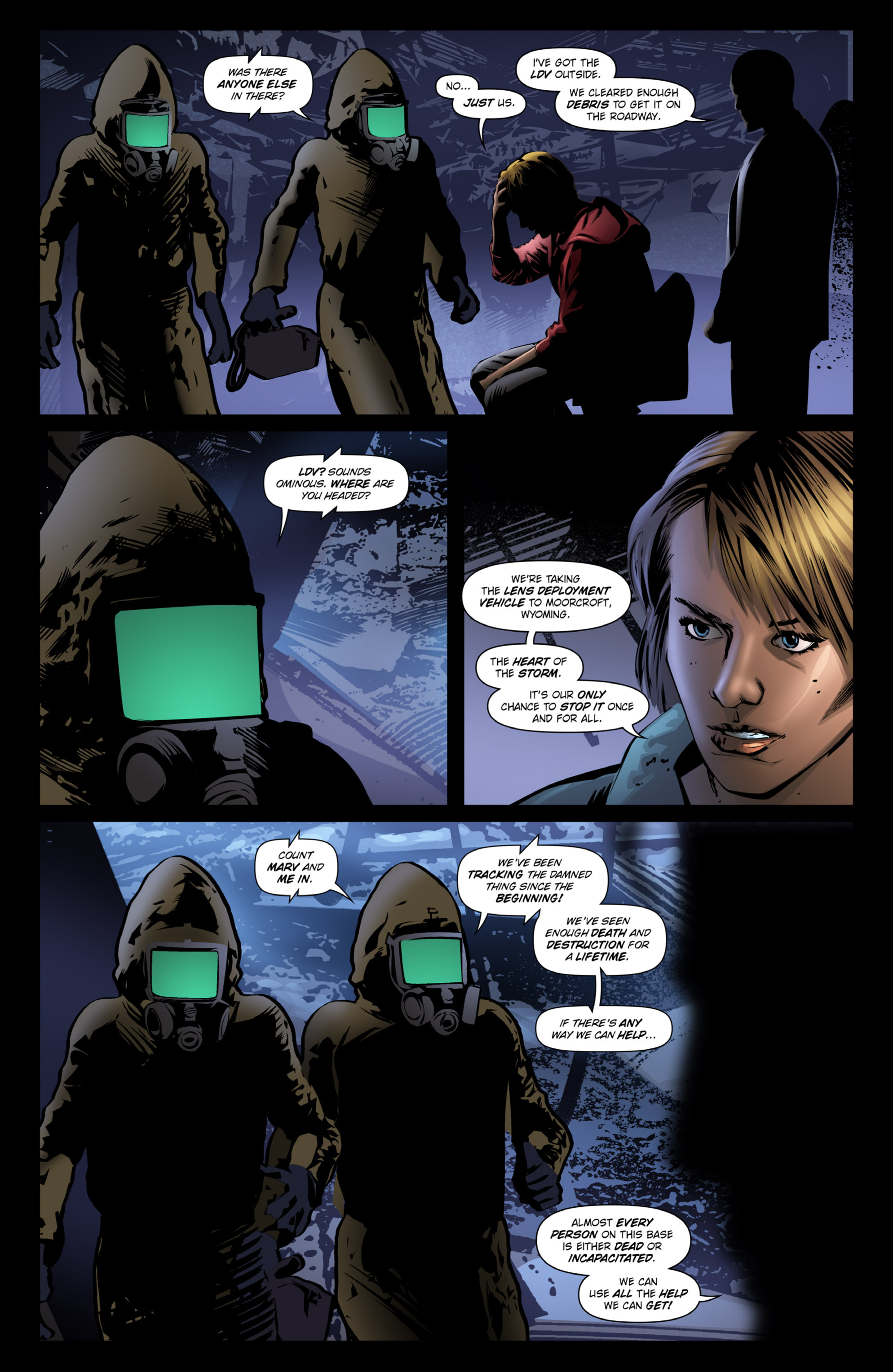 Read online Brainstorm comic -  Issue #5 - 19