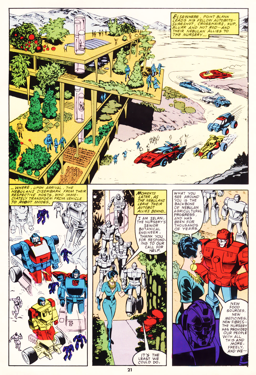 Read online The Transformers (UK) comic -  Issue #143 - 19