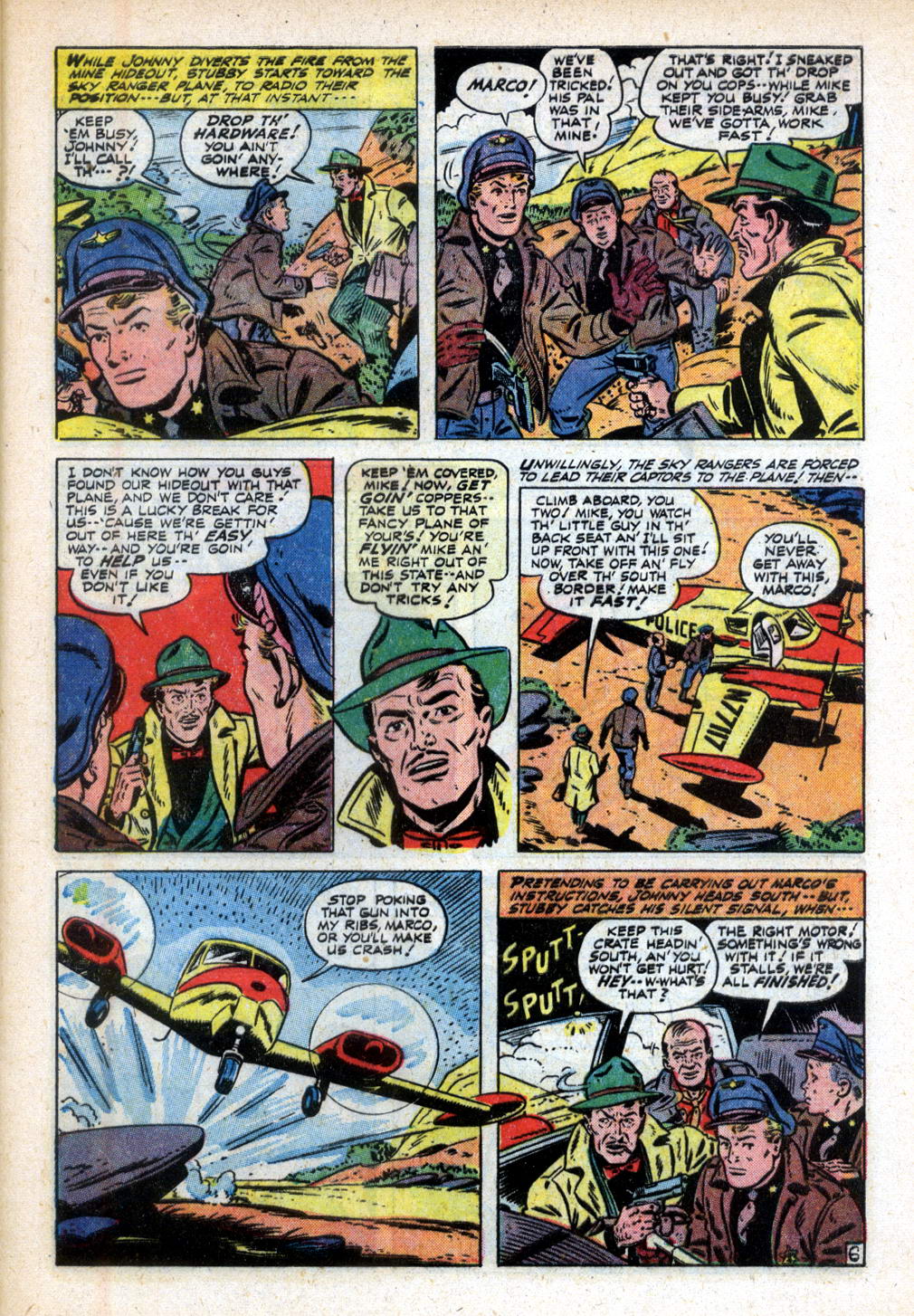Read online Johnny Law Sky Ranger Adventures comic -  Issue #1 - 9