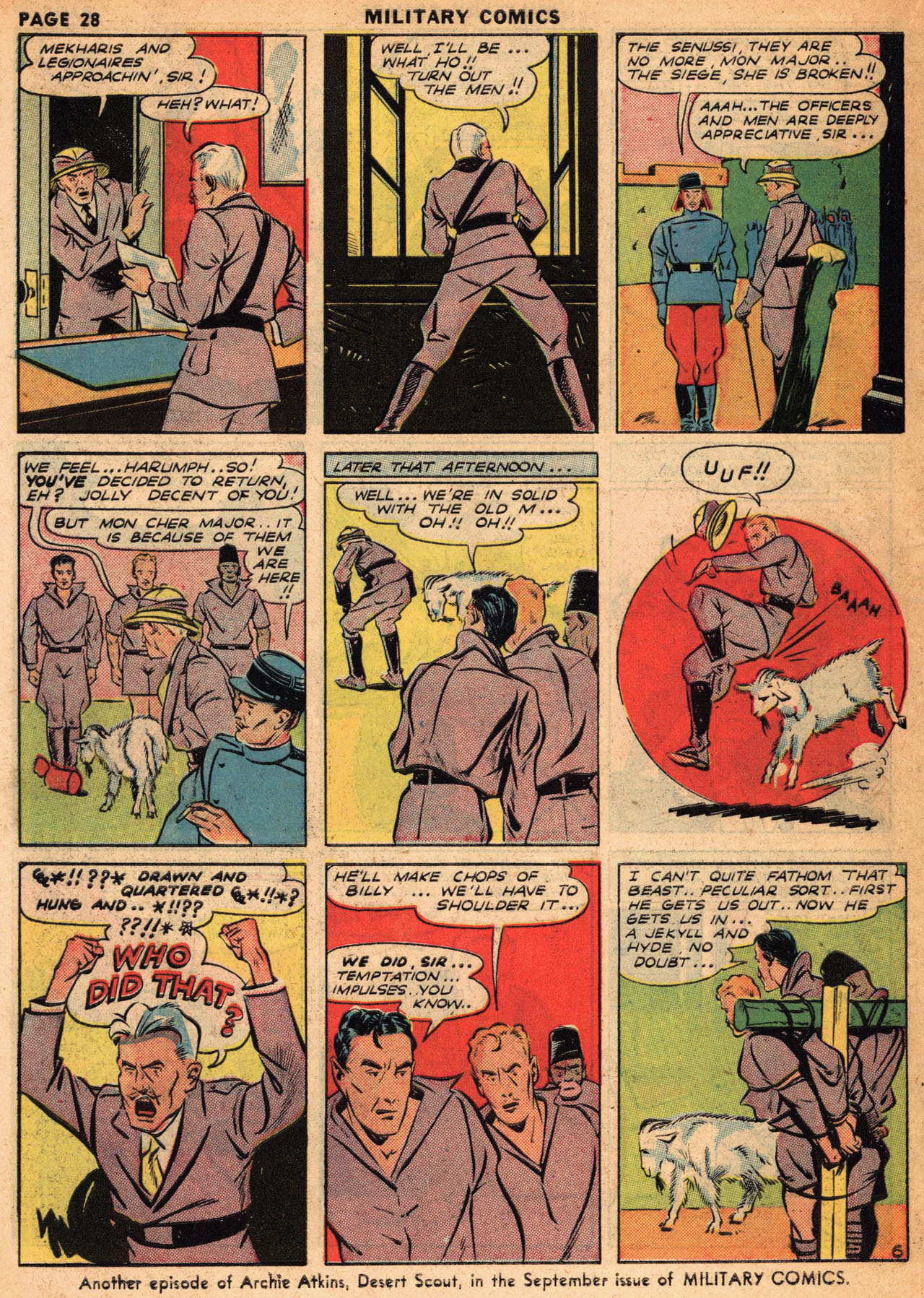 Read online Military Comics comic -  Issue #1 - 30