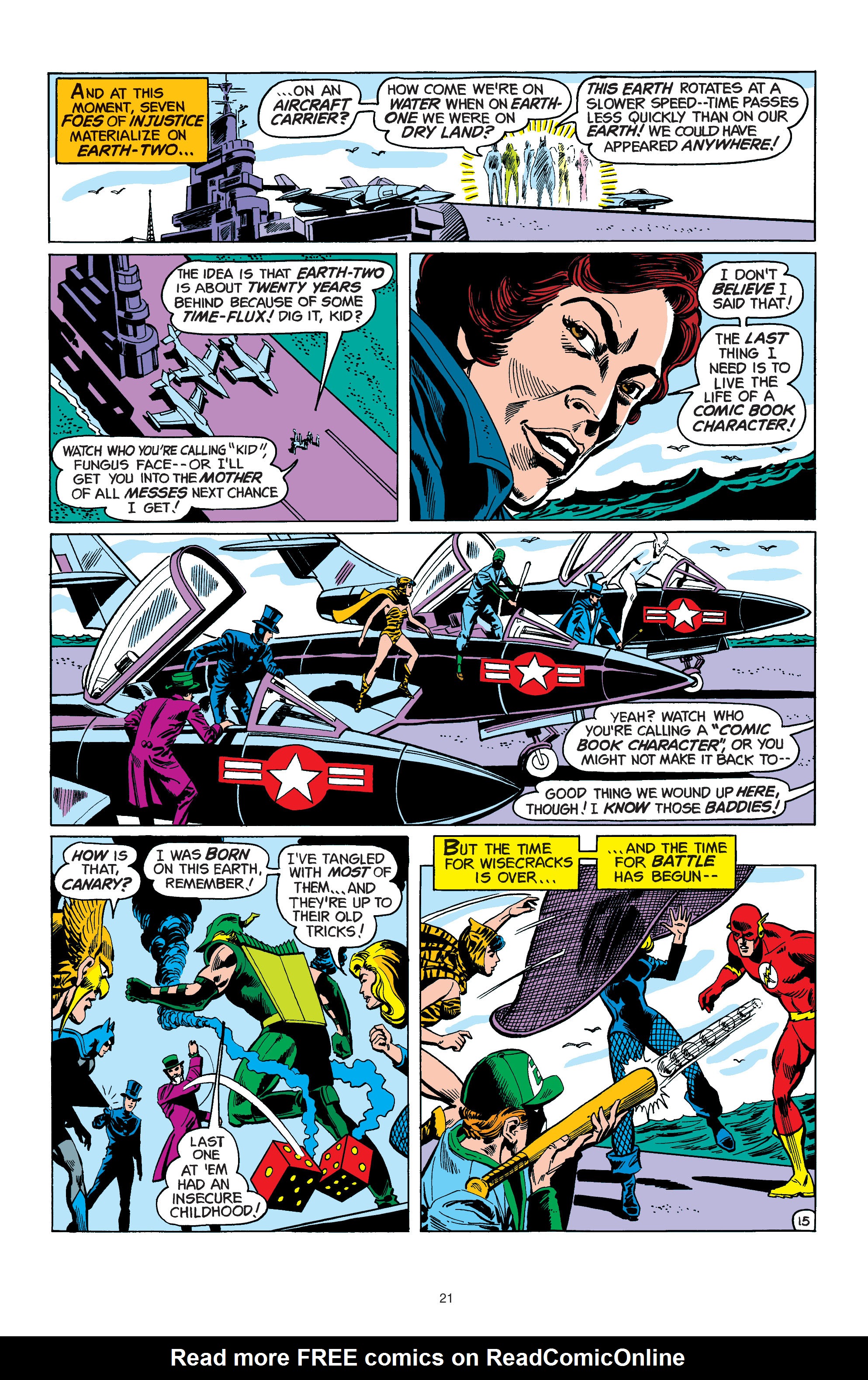 Read online Crisis on Multiple Earths comic -  Issue # TPB 4 - 22