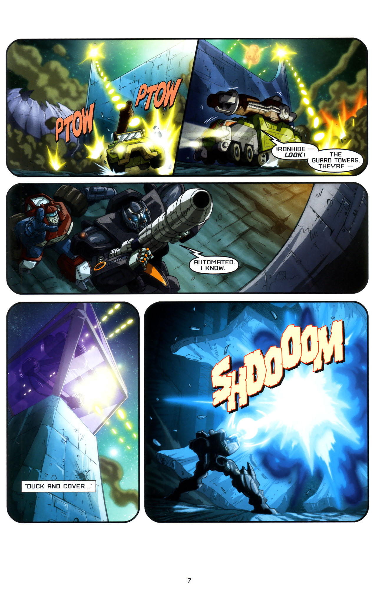 Read online Transformers: Saga of the Allspark comic -  Issue #3 - 10