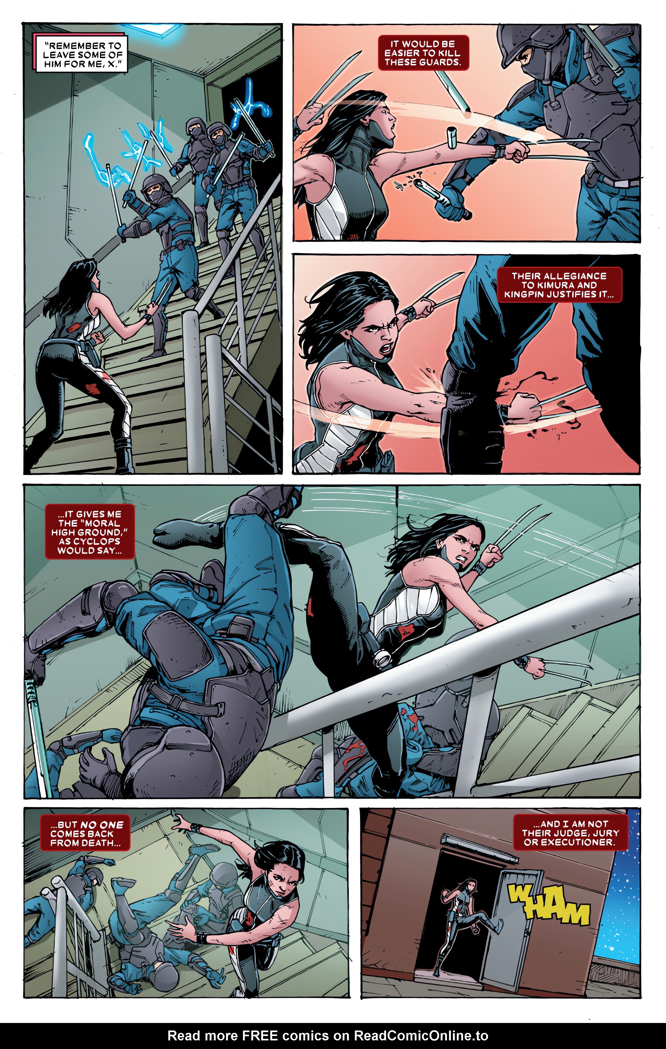 Read online X-23: Deadly Regenesis comic -  Issue #5 - 17