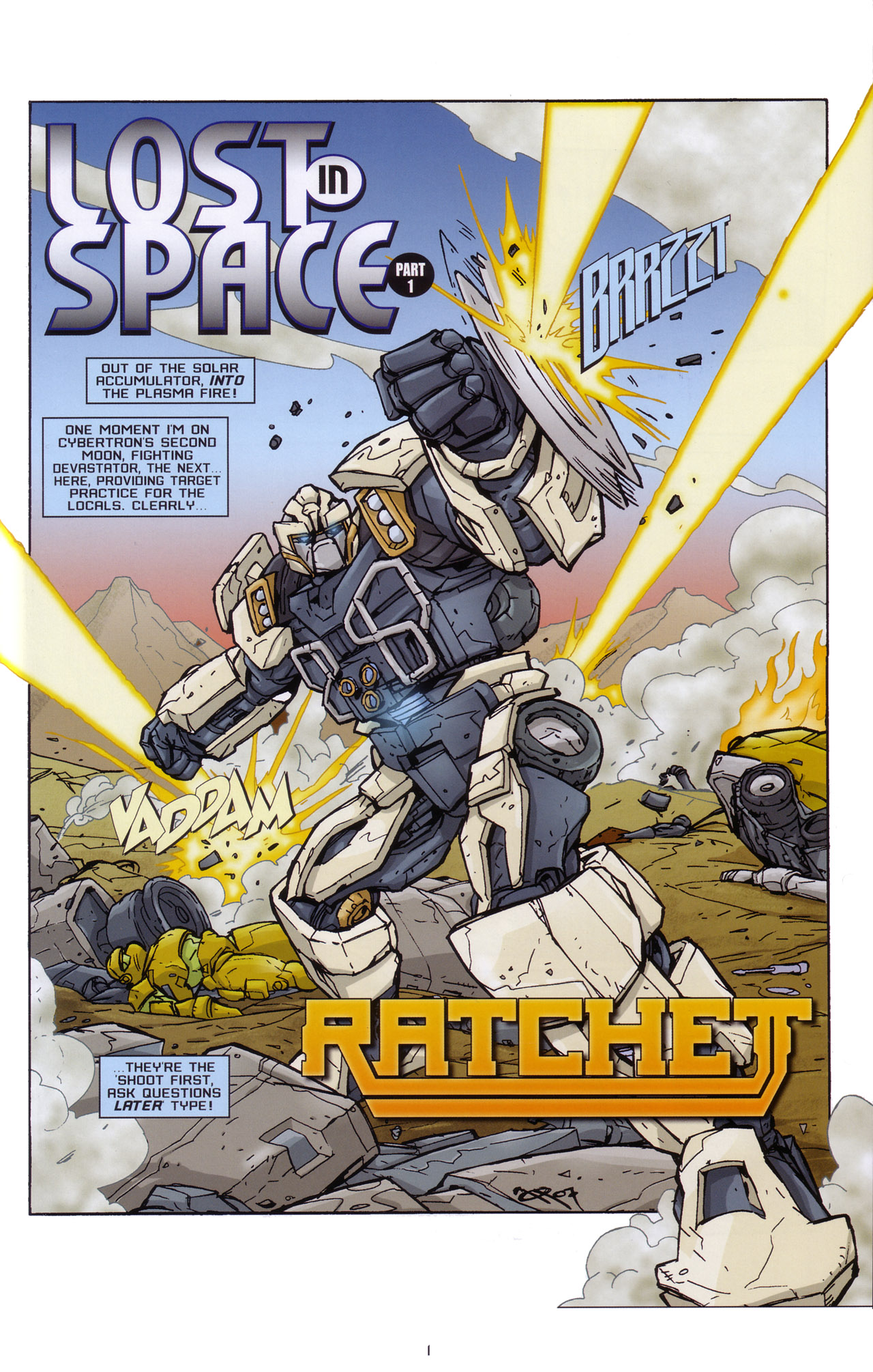 Read online Transformers: Saga of the Allspark comic -  Issue #2 - 4