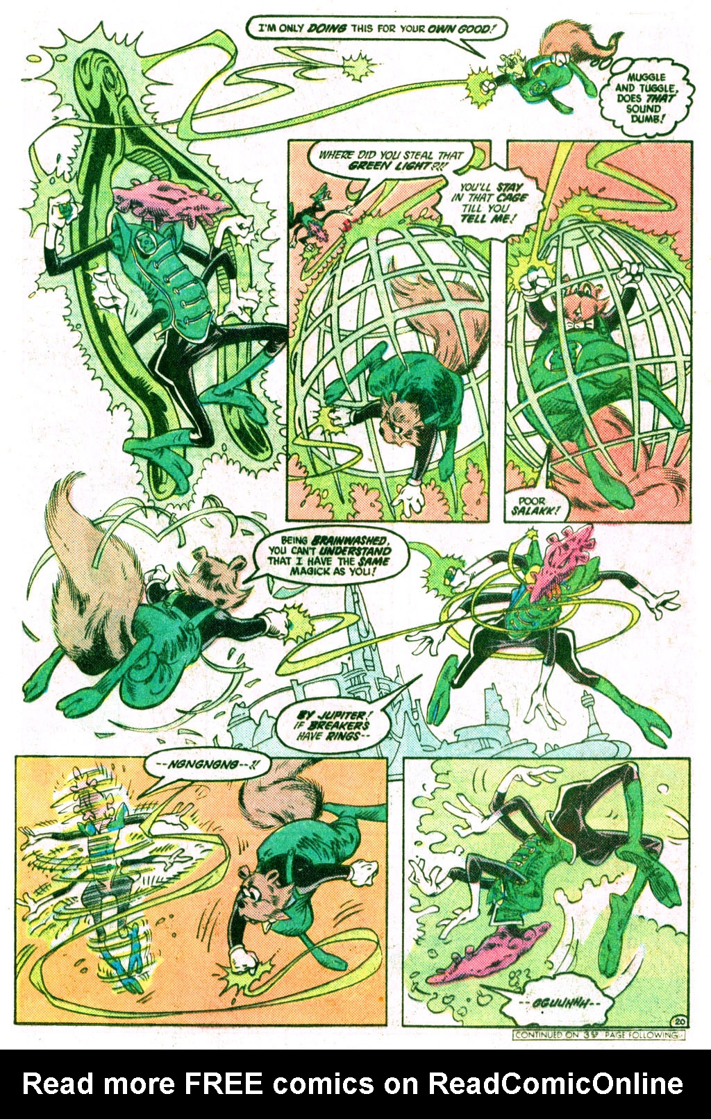 Read online The Green Lantern Corps comic -  Issue #214 - 21