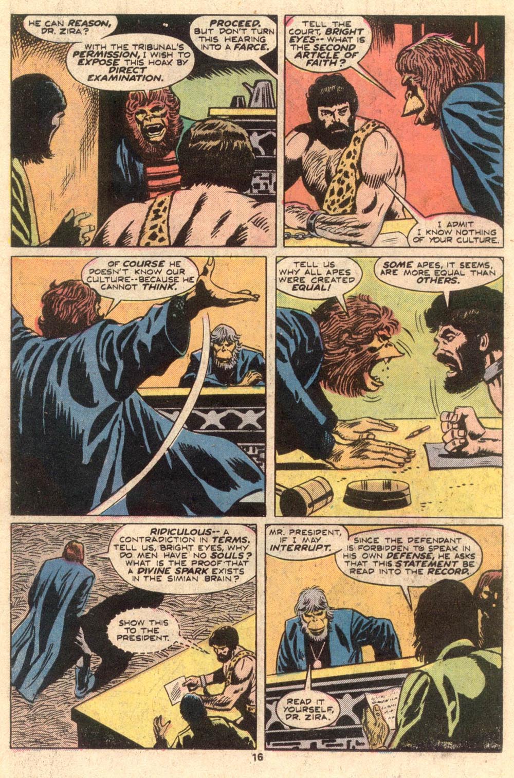 Read online Adventures on the Planet of the Apes comic -  Issue #4 - 11
