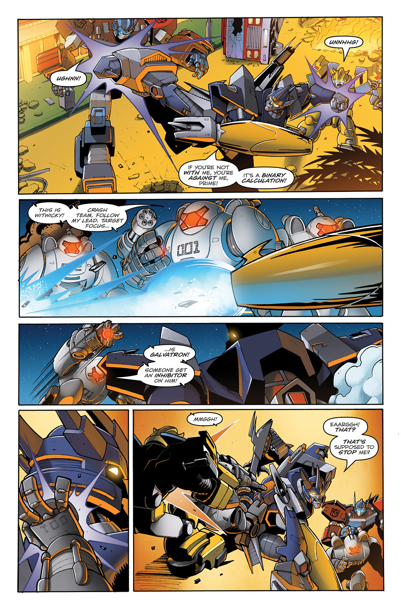 Read online Transformers: Infestation comic -  Issue #1 - 17