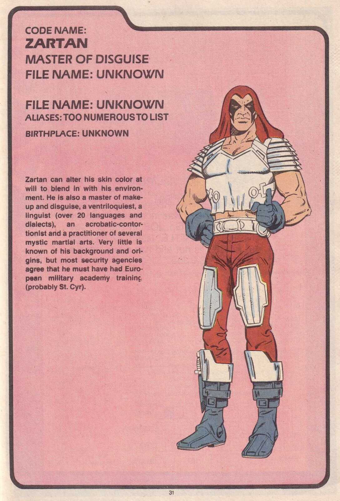Read online The G.I. Joe Order of Battle comic -  Issue #3 - 34