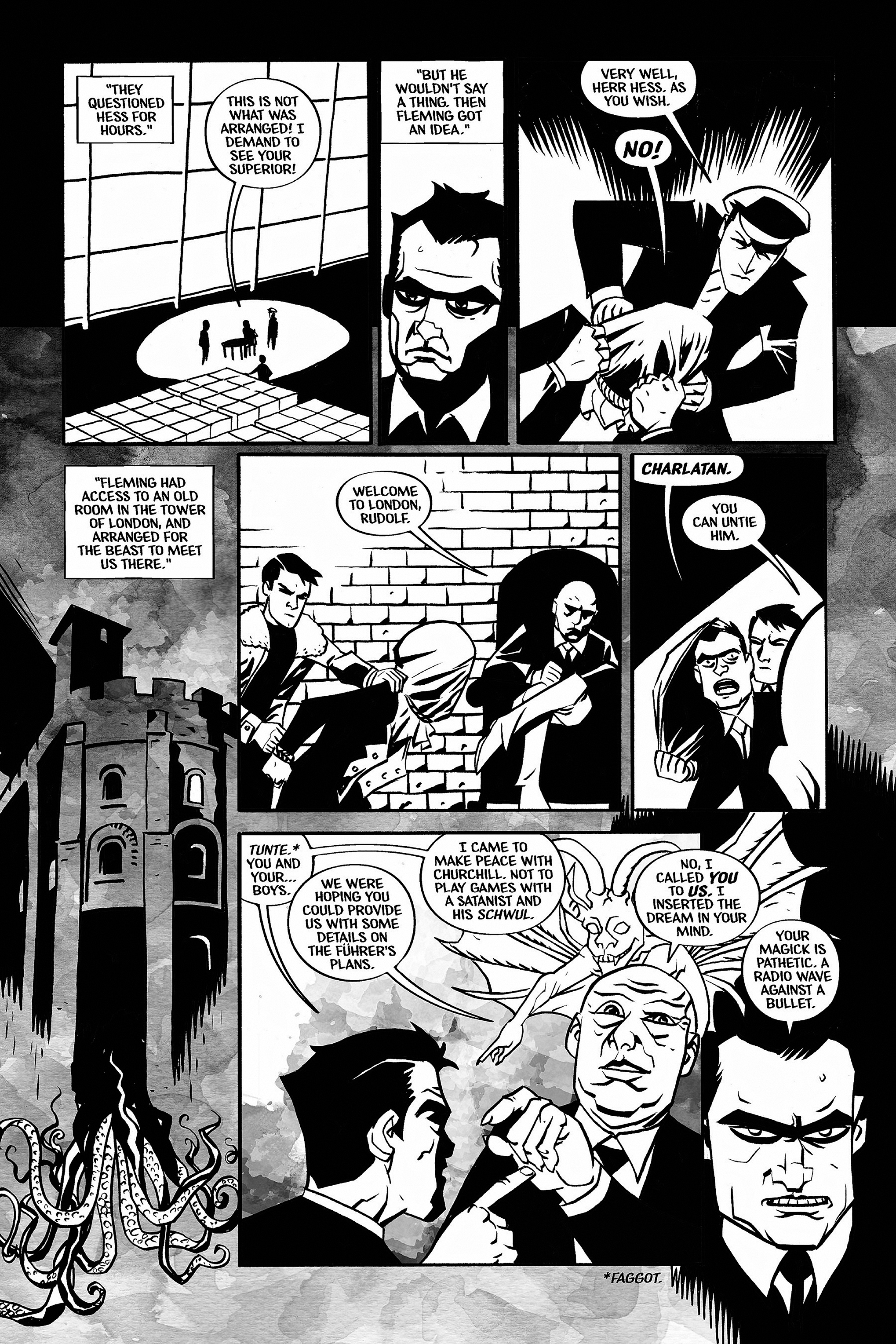 Read online Aleister & Adolf comic -  Issue # TPB - 41