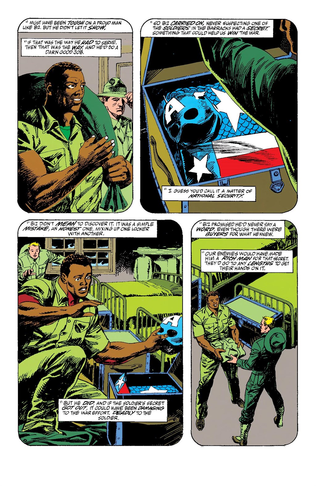 Read online Captain America Epic Collection comic -  Issue # TPB Fighting Chance (Part 5) - 32