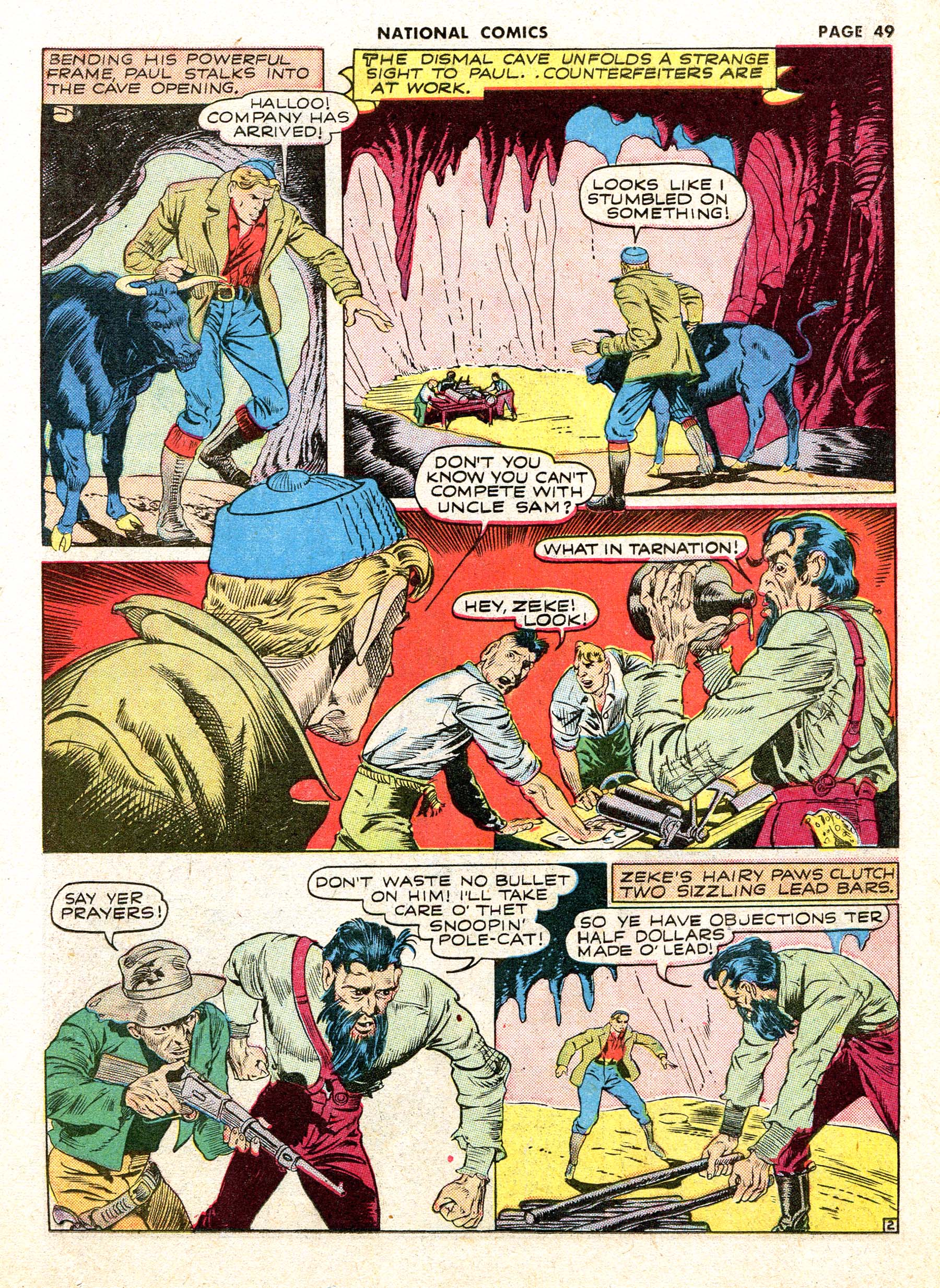 Read online National Comics comic -  Issue #21 - 50