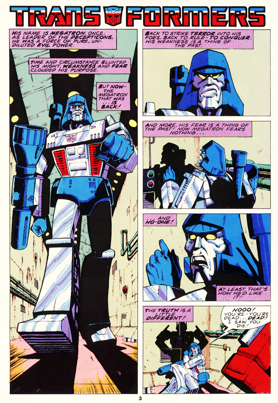 Read online The Transformers (UK) comic -  Issue #161 - 3