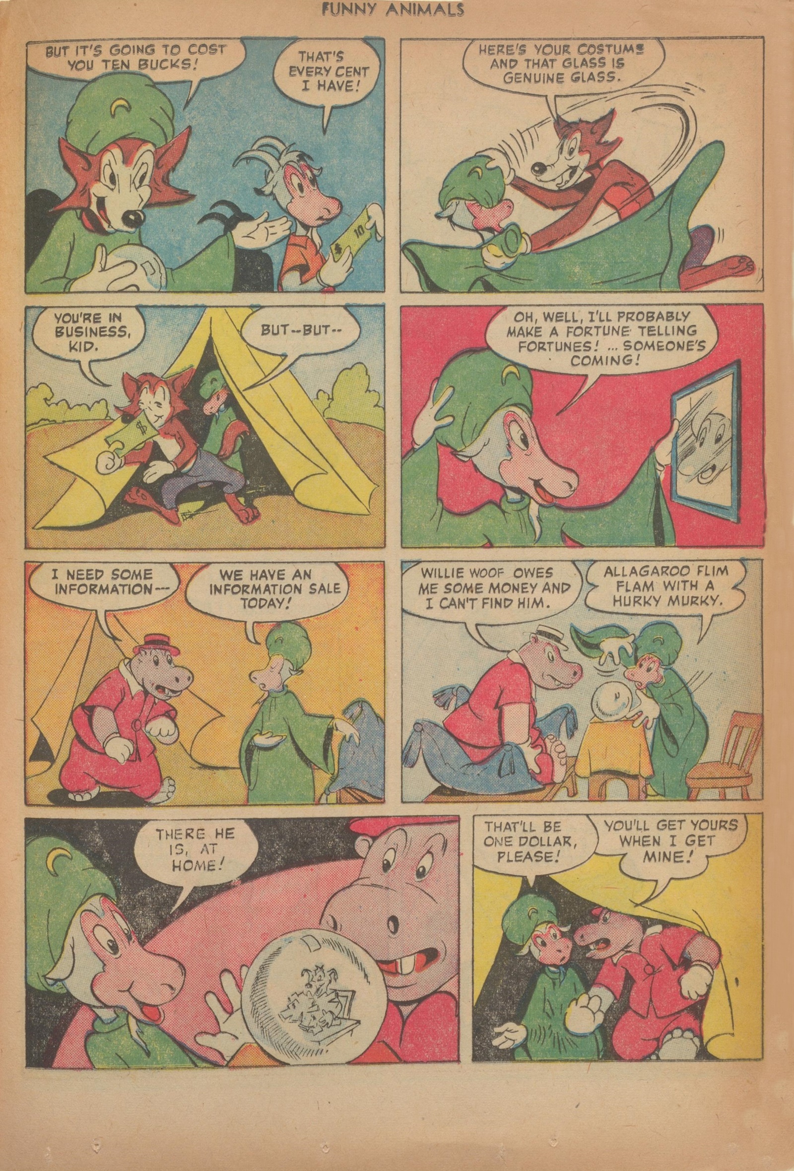 Read online Fawcett's Funny Animals comic -  Issue #69 - 13