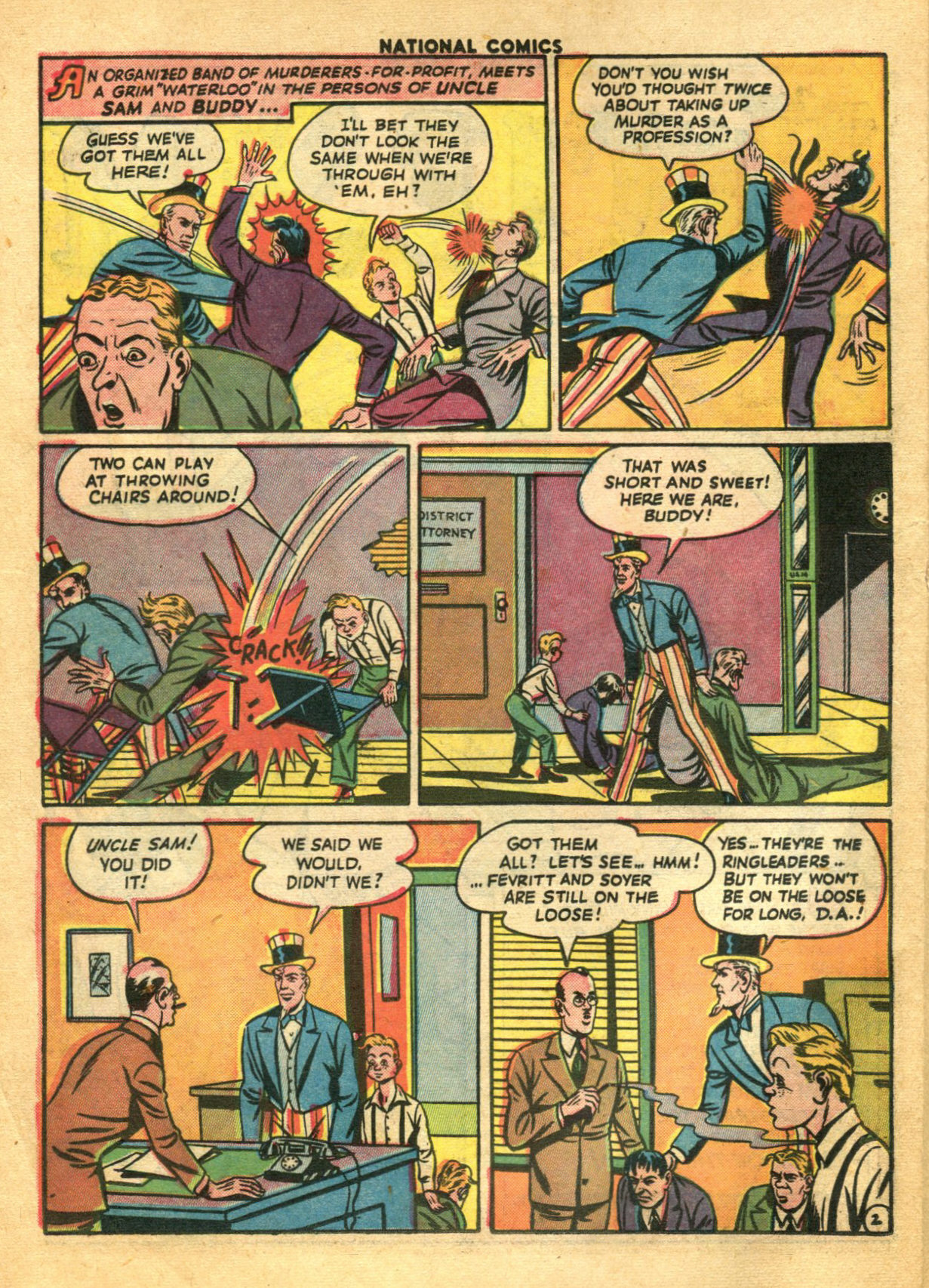 Read online National Comics comic -  Issue #38 - 4