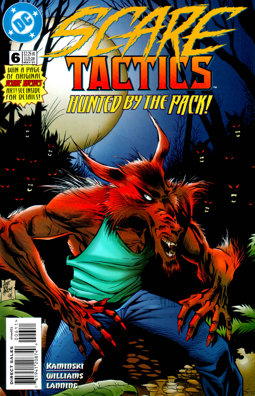 Read online Scare Tactics comic -  Issue #6 - 1