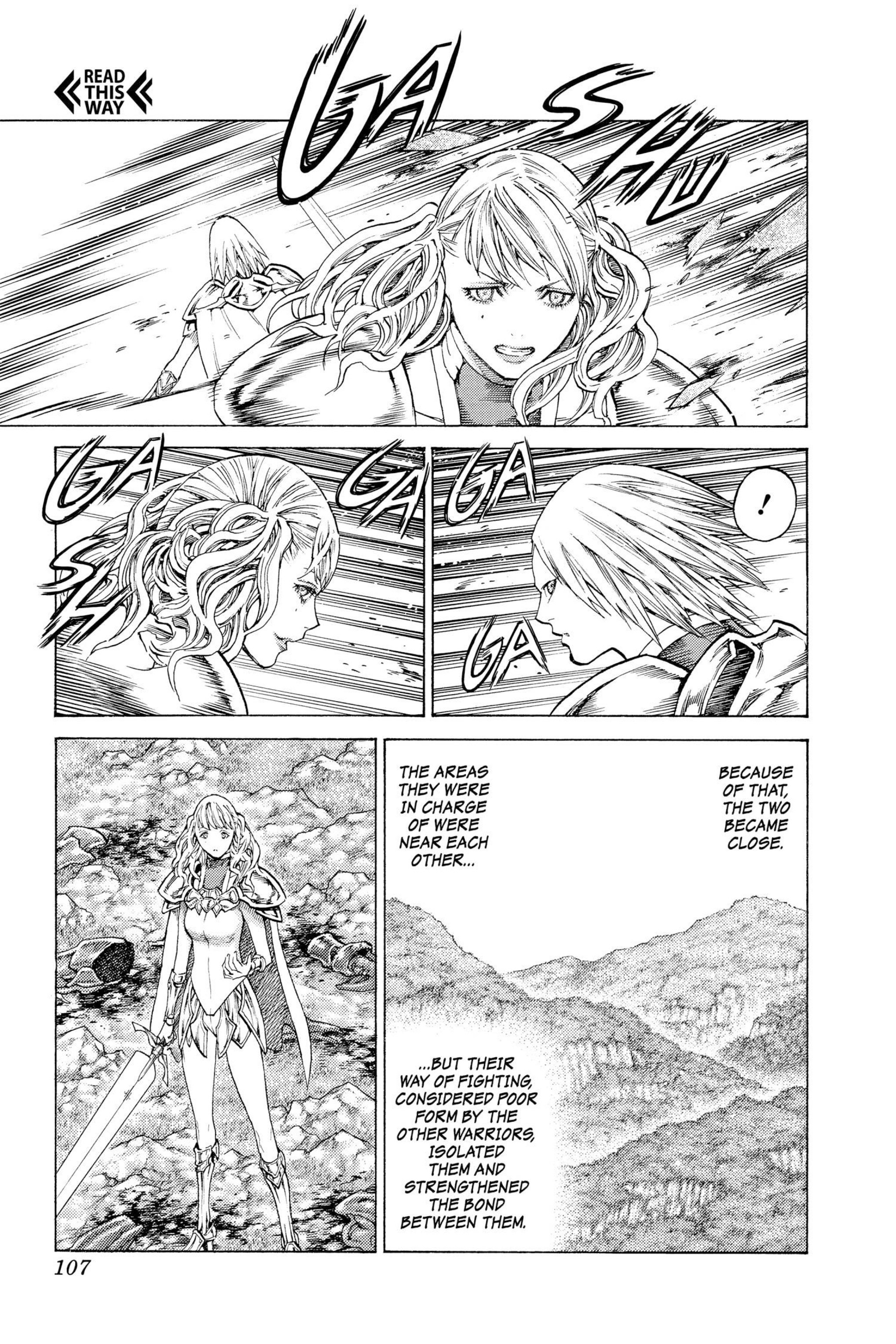 Read online Claymore comic -  Issue #21 - 97