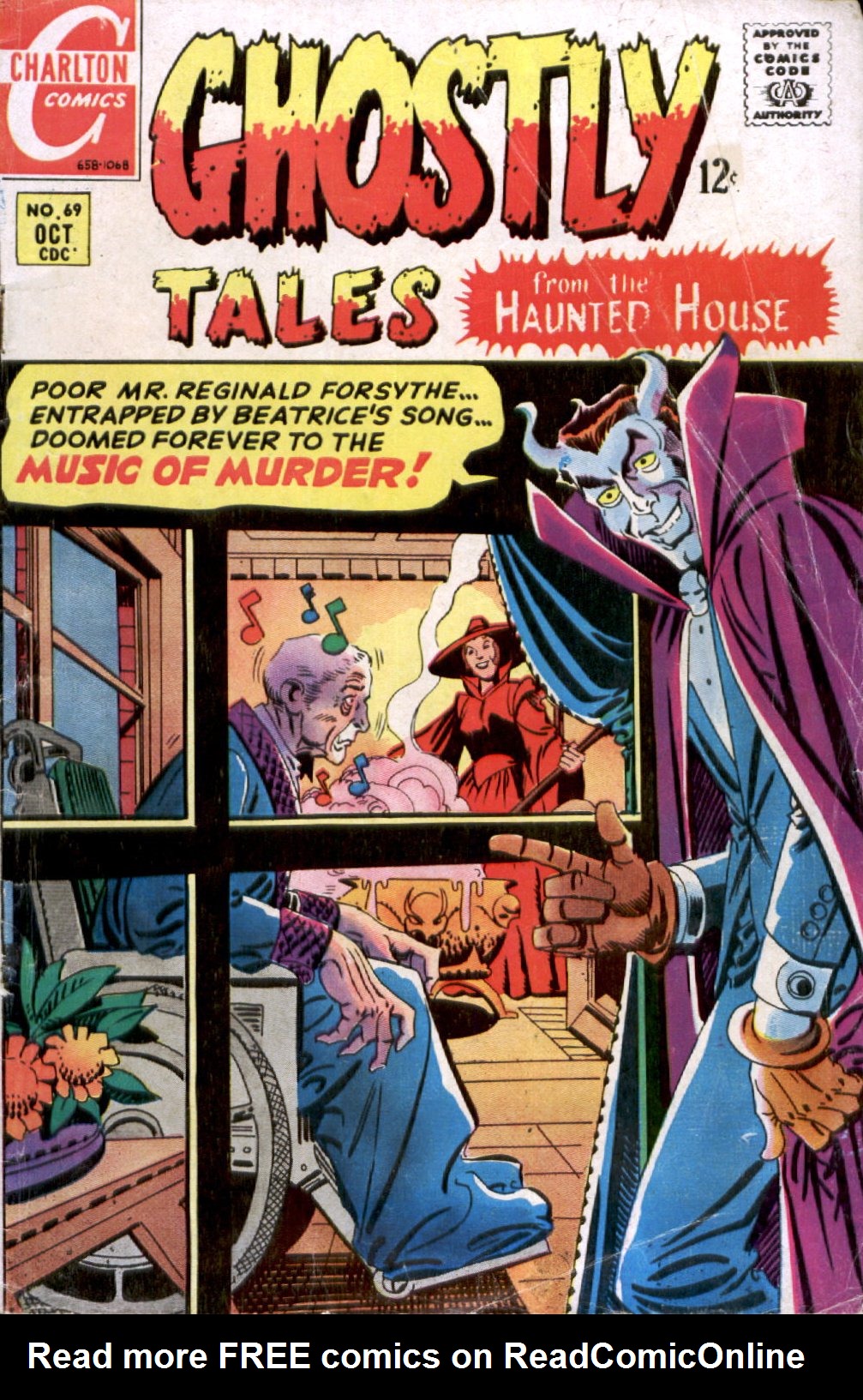 Read online Ghostly Tales comic -  Issue #69 - 1