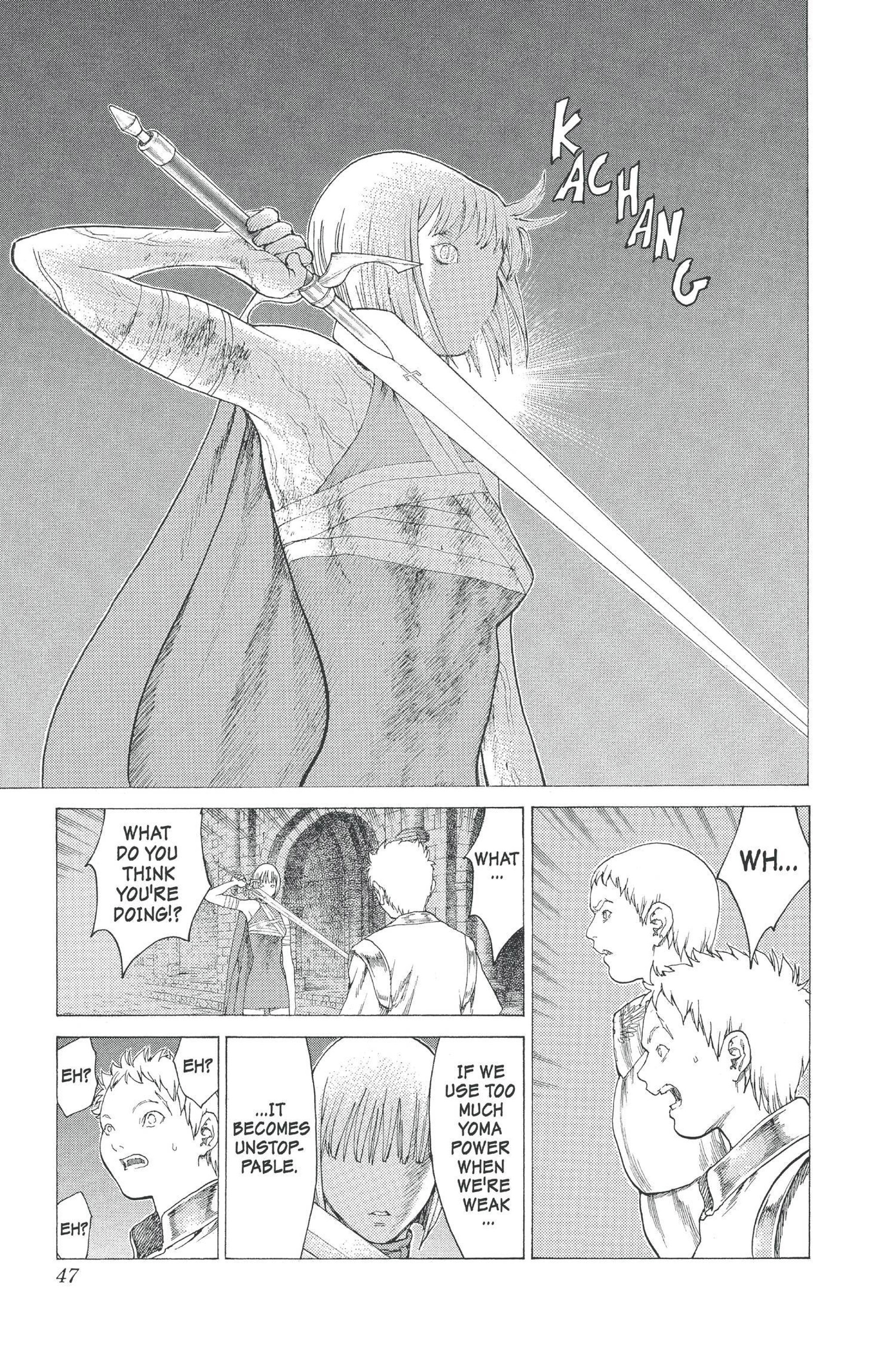 Read online Claymore comic -  Issue #3 - 44