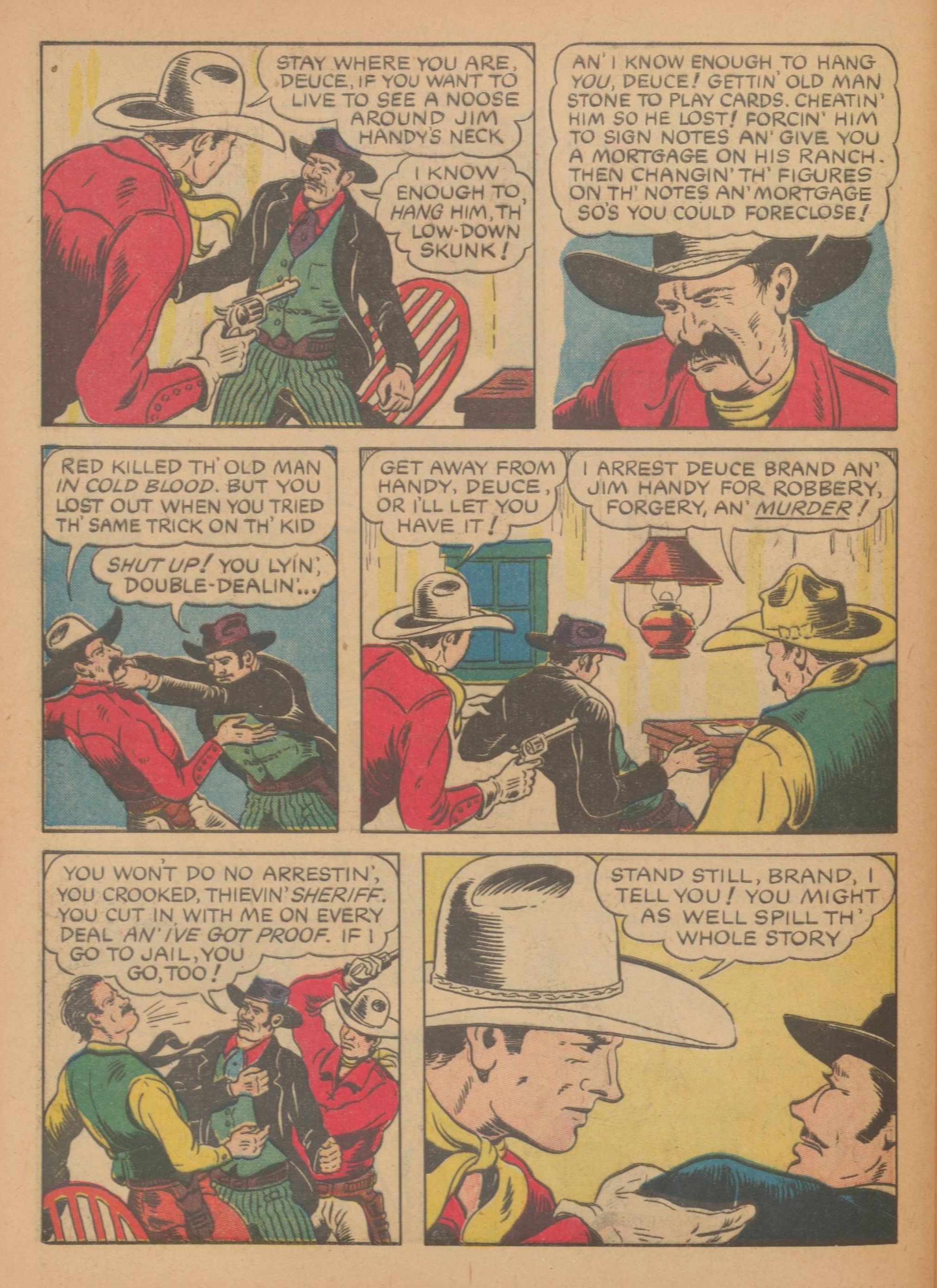 Read online Gene Autry Comics comic -  Issue #4 - 52