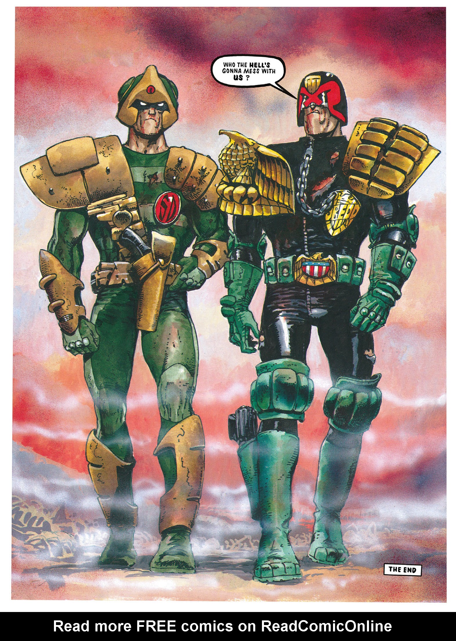 Read online Essential Judge Dredd: Judgement Day comic -  Issue # TPB - 154