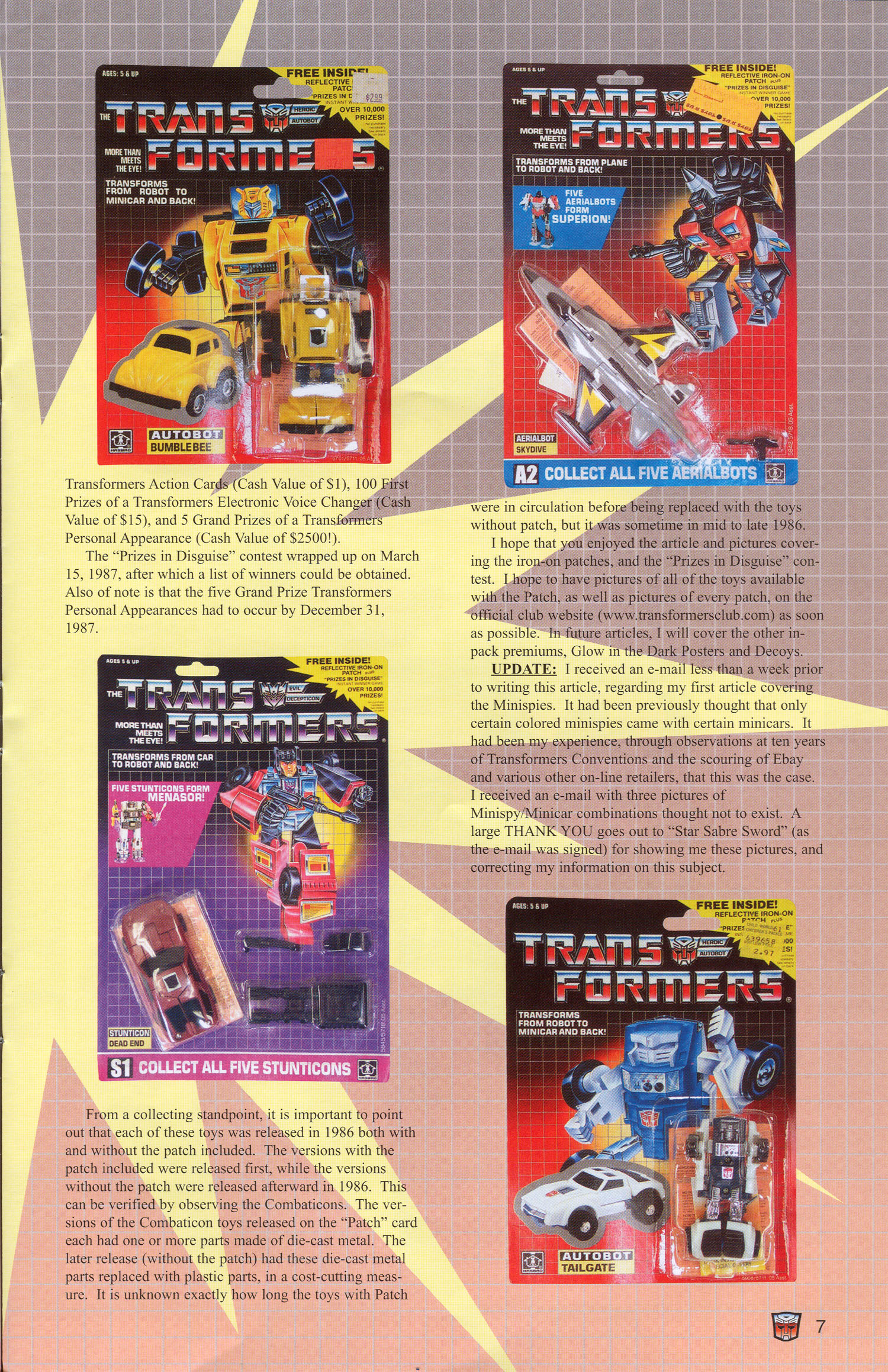 Read online Transformers: Collectors' Club comic -  Issue #3 - 7