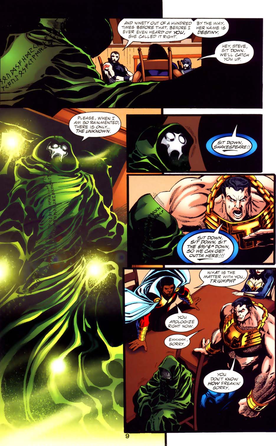 Read online JLA: Destiny comic -  Issue #1 - 11