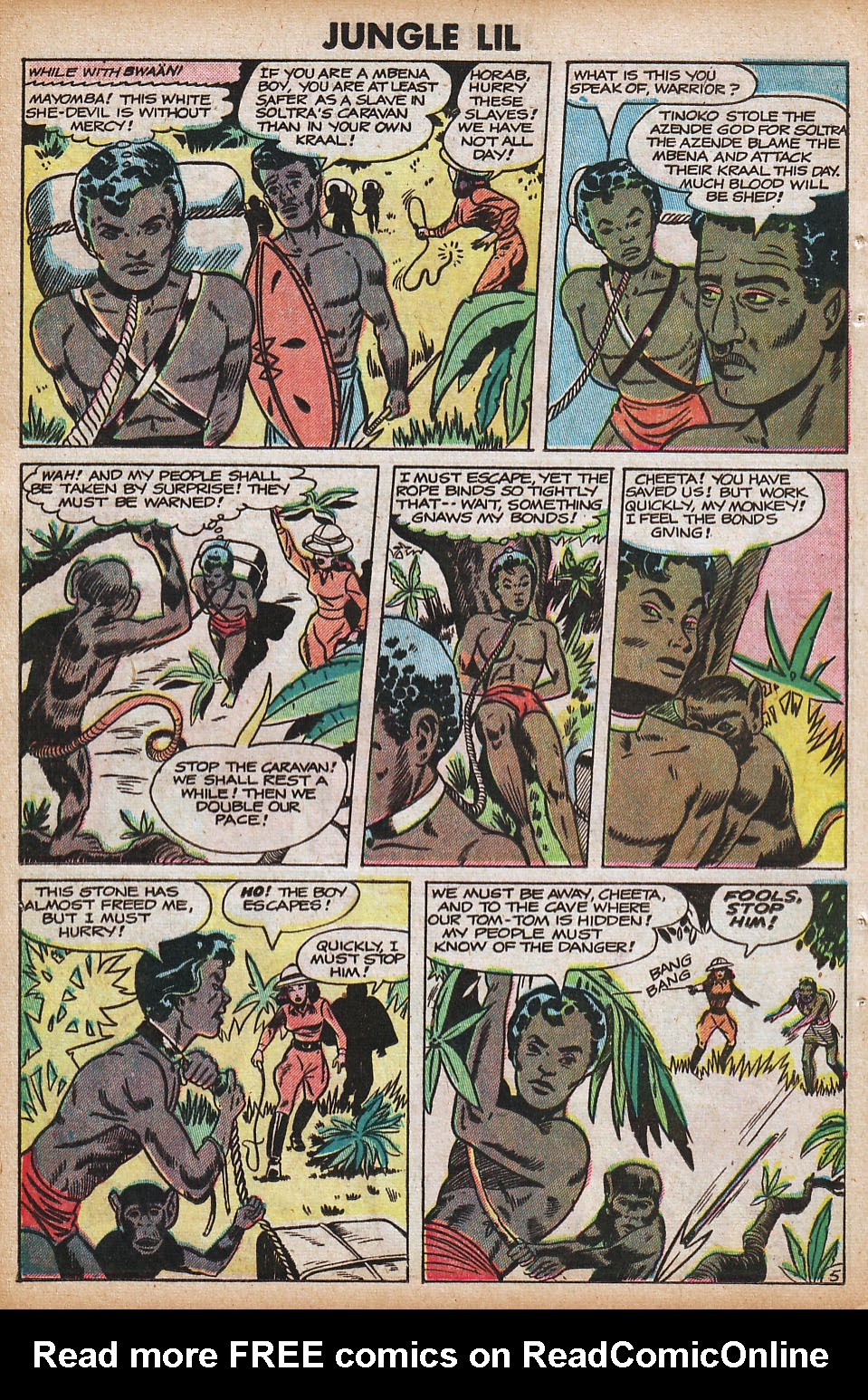 Read online Jungle Lil comic -  Issue # Full - 16