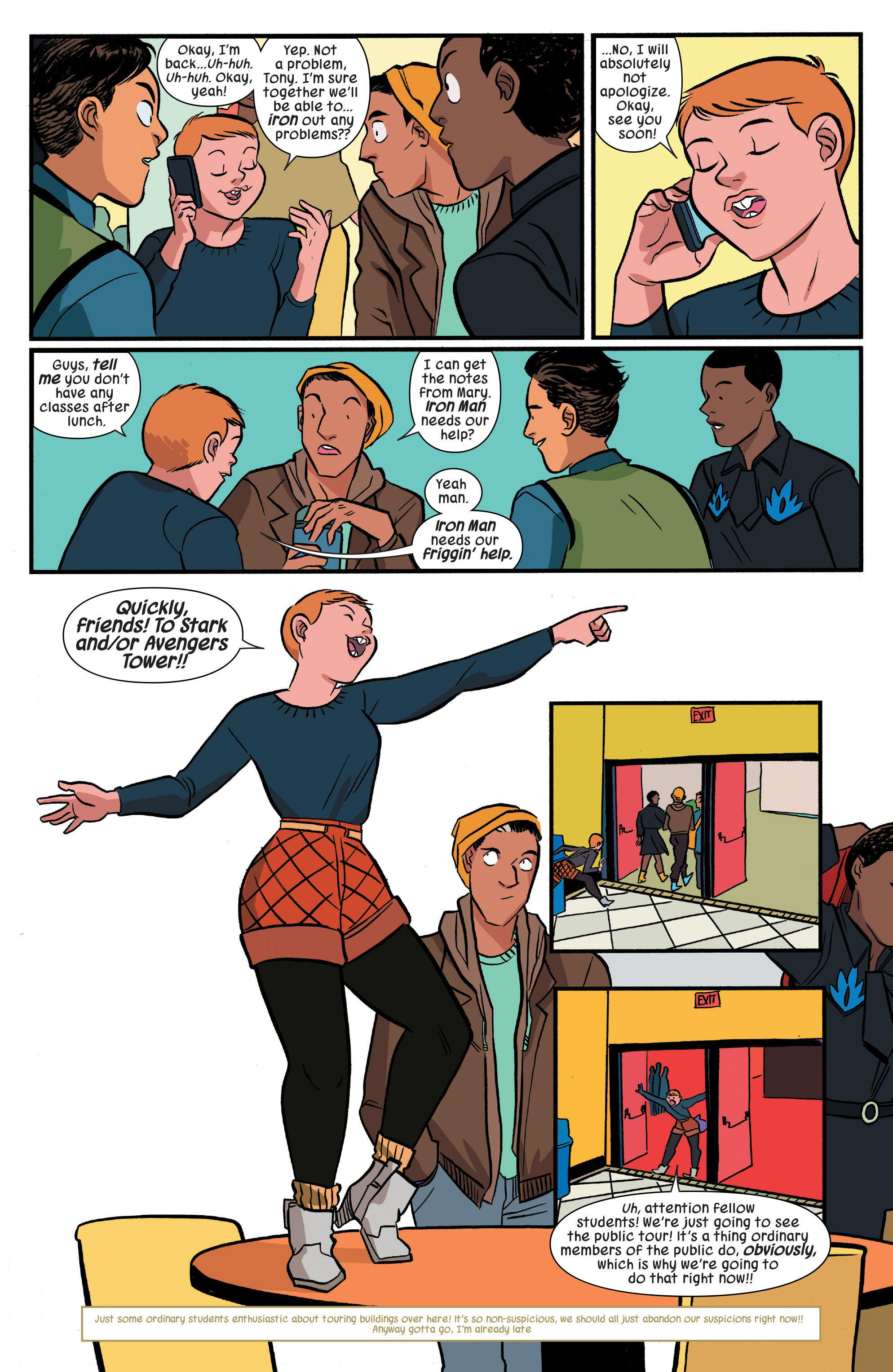 Read online The Unbeatable Squirrel Girl Beats Up the Marvel Universe comic -  Issue # TPB - 13