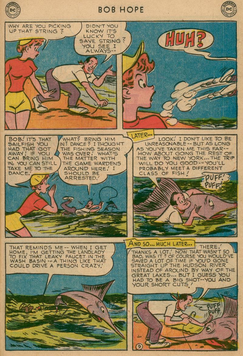 Read online The Adventures of Bob Hope comic -  Issue #18 - 31