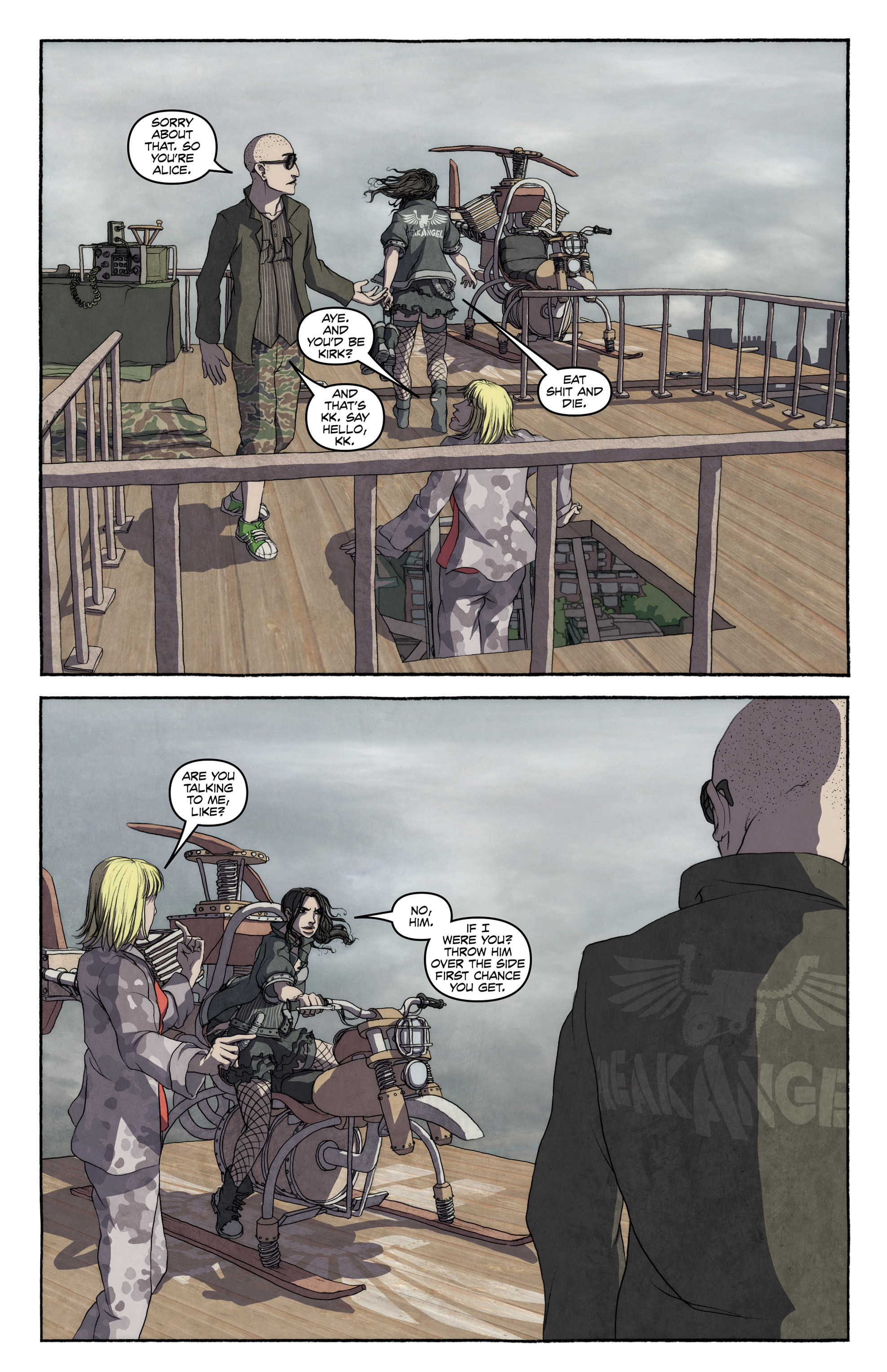 Read online FreakAngels comic -  Issue #1 - 105