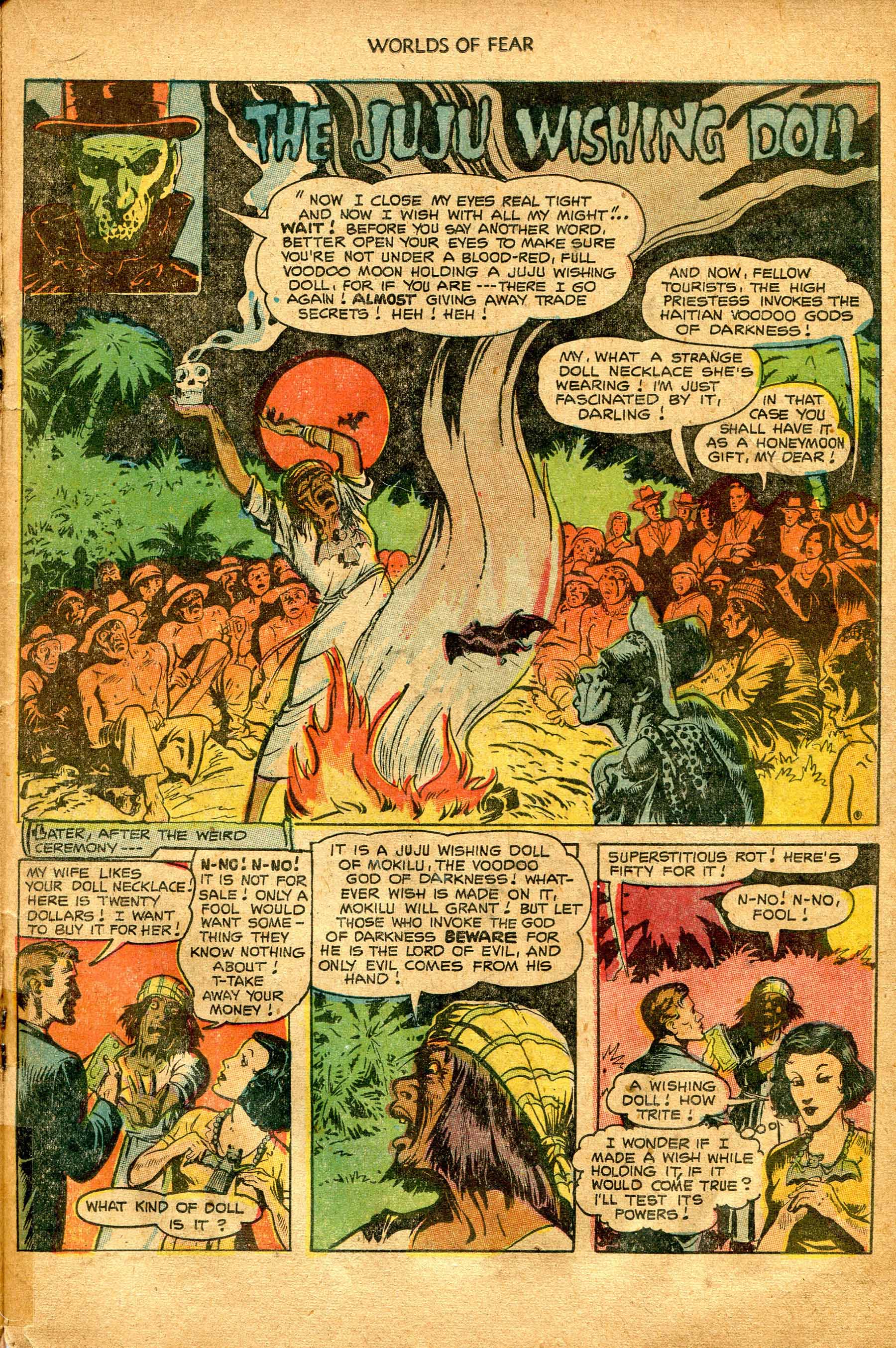 Read online Worlds of Fear comic -  Issue #10 - 19