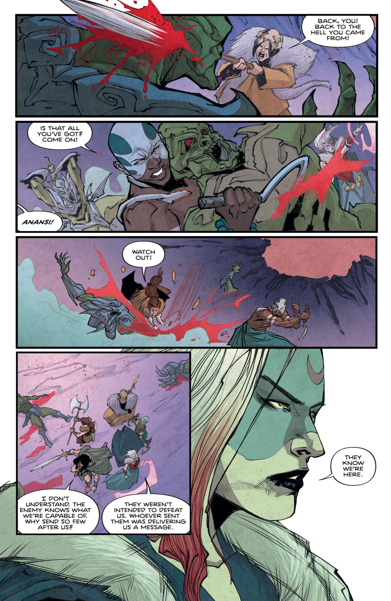 Read online The Mighty Barbarians comic -  Issue #4 - 7
