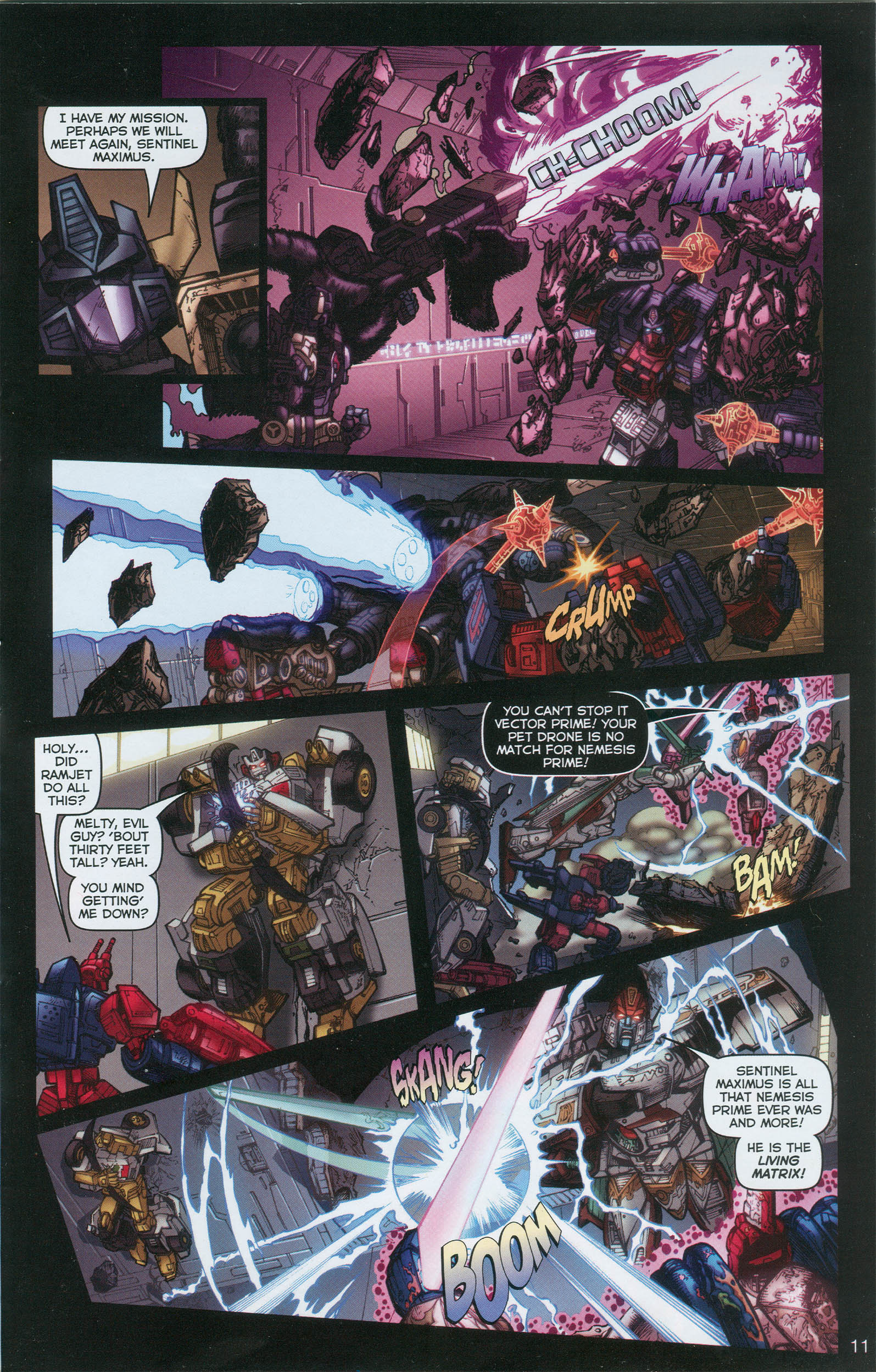 Read online Transformers: Collectors' Club comic -  Issue #6 - 11