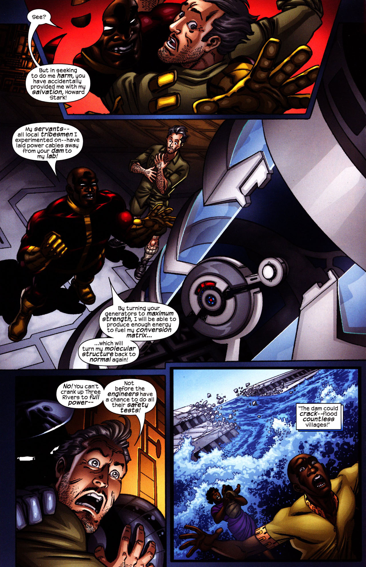 Read online Marvel Adventures Iron Man comic -  Issue #12 - 17