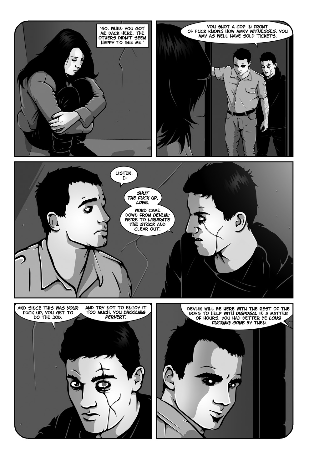 Read online Hollow Girl comic -  Issue #7 - 36