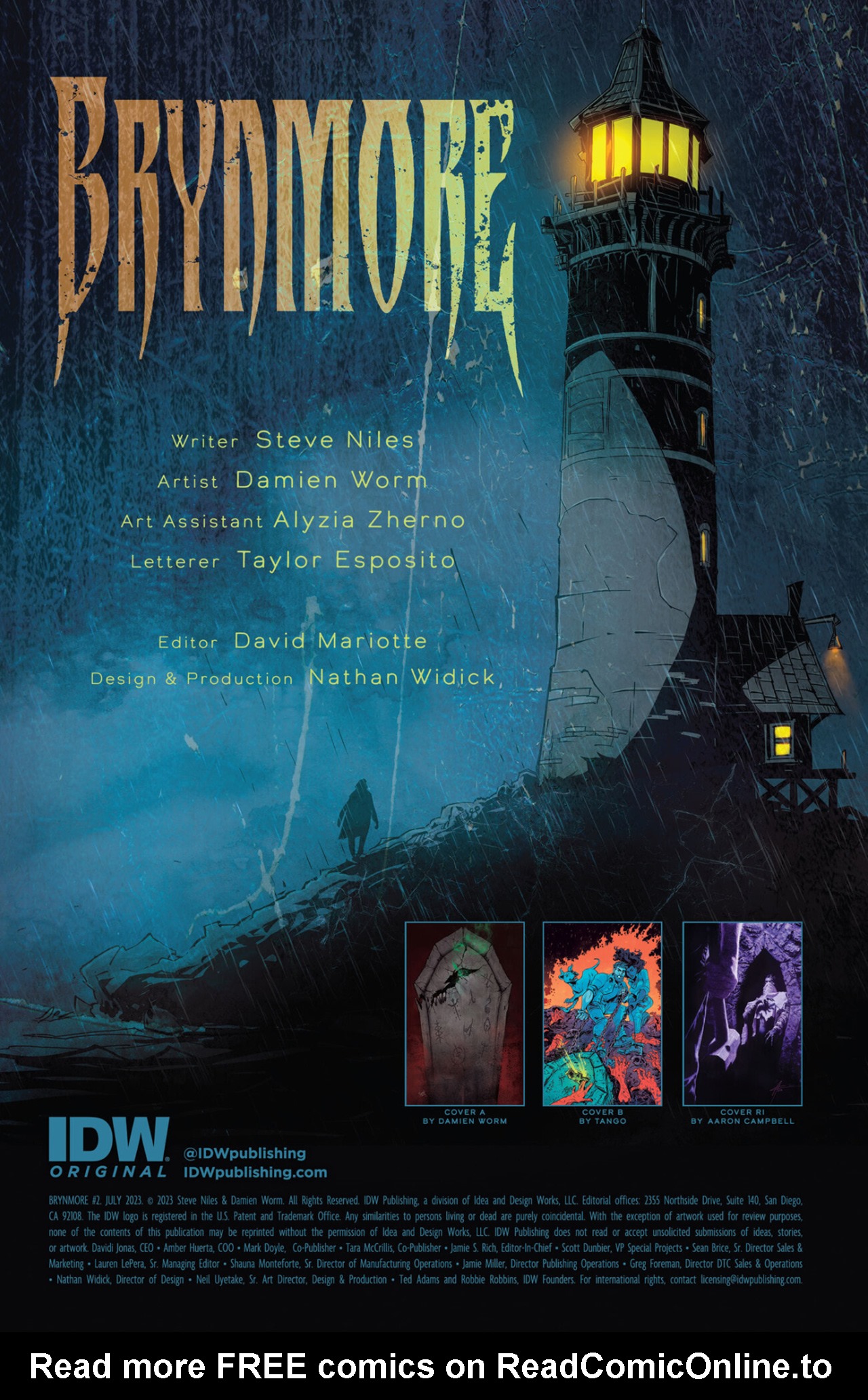 Read online Brynmore comic -  Issue #2 - 2