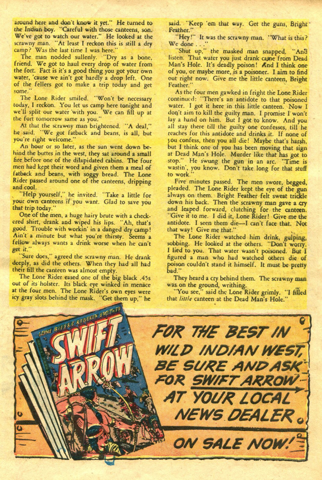 Read online Swift Arrow (1954) comic -  Issue #3 - 20