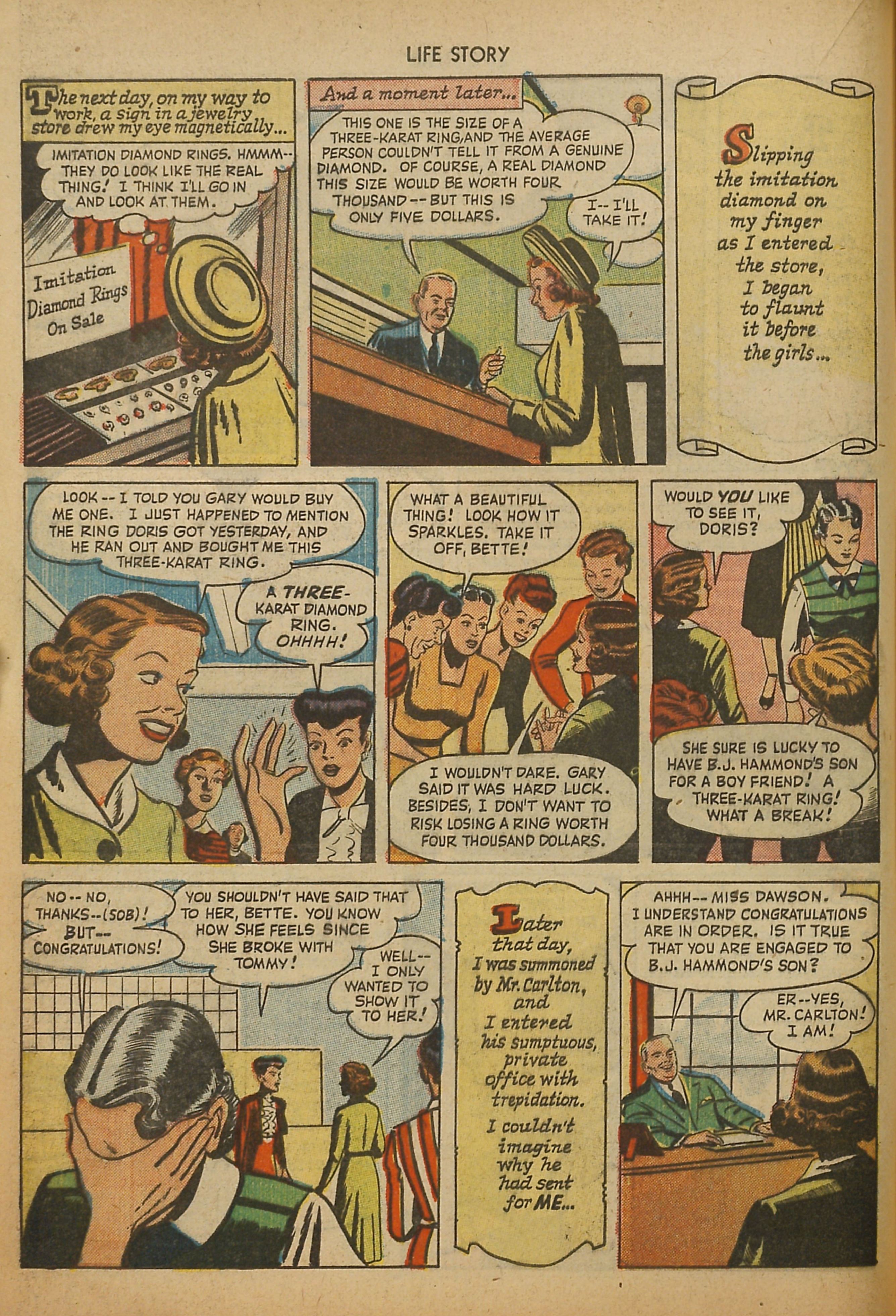 Read online Life Story comic -  Issue #8 - 22