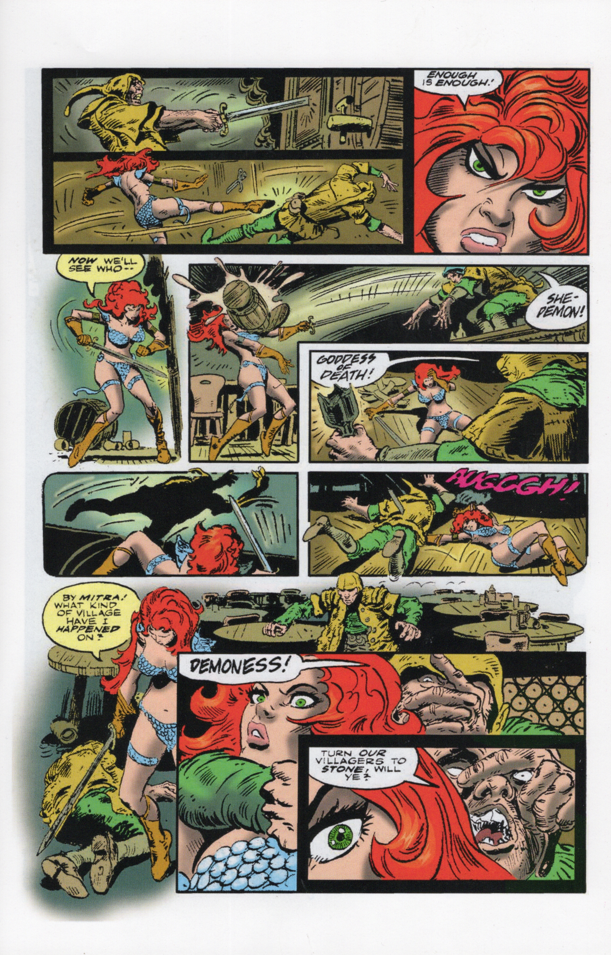 Read online Free Comic Book Day 2022 comic -  Issue # Dynamite Red Sonja - 5