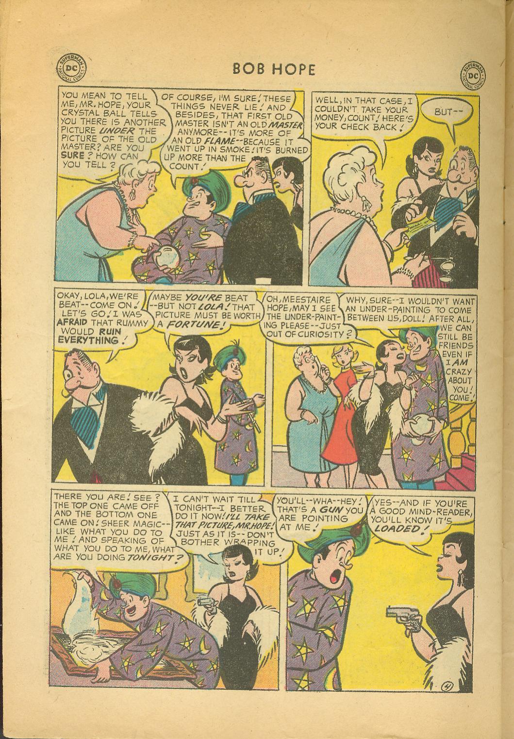 Read online The Adventures of Bob Hope comic -  Issue #40 - 30