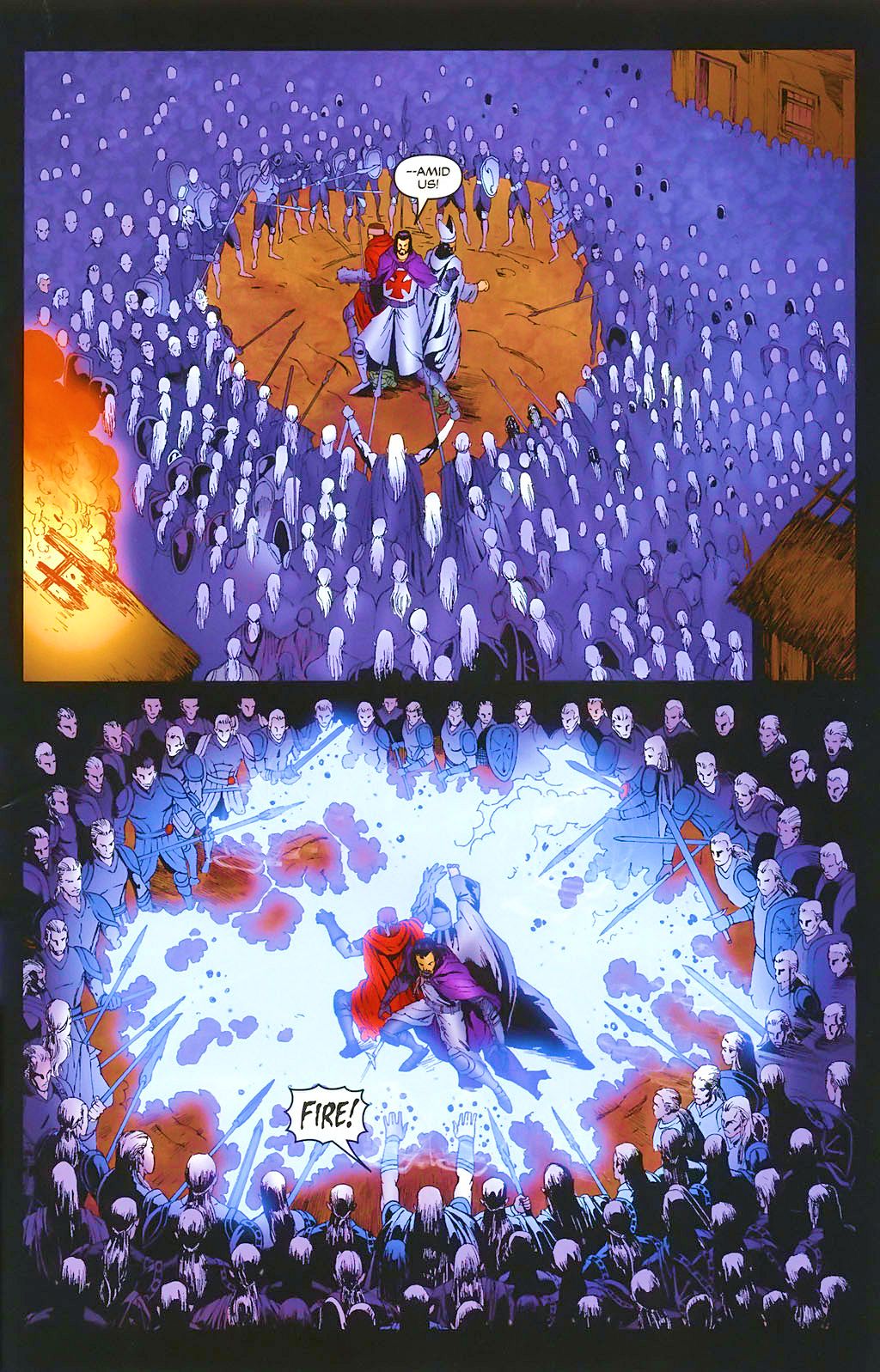 Read online Brian Pulido's Medieval Lady Death:  War of the Winds comic -  Issue #5 - 21